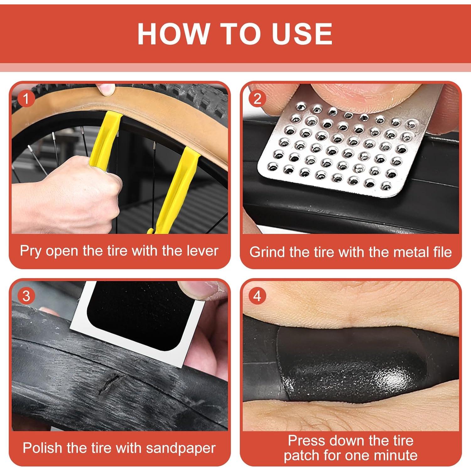 Kit de Reparación de Neumáticos VITASHYNX 28 Piezas