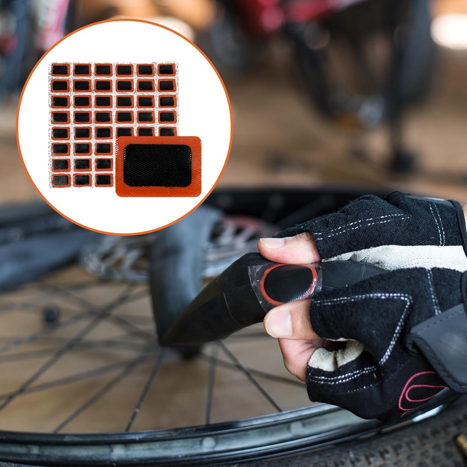 Kit de Parches para Neumáticos de Bicicleta Qulkws 96 Piezas