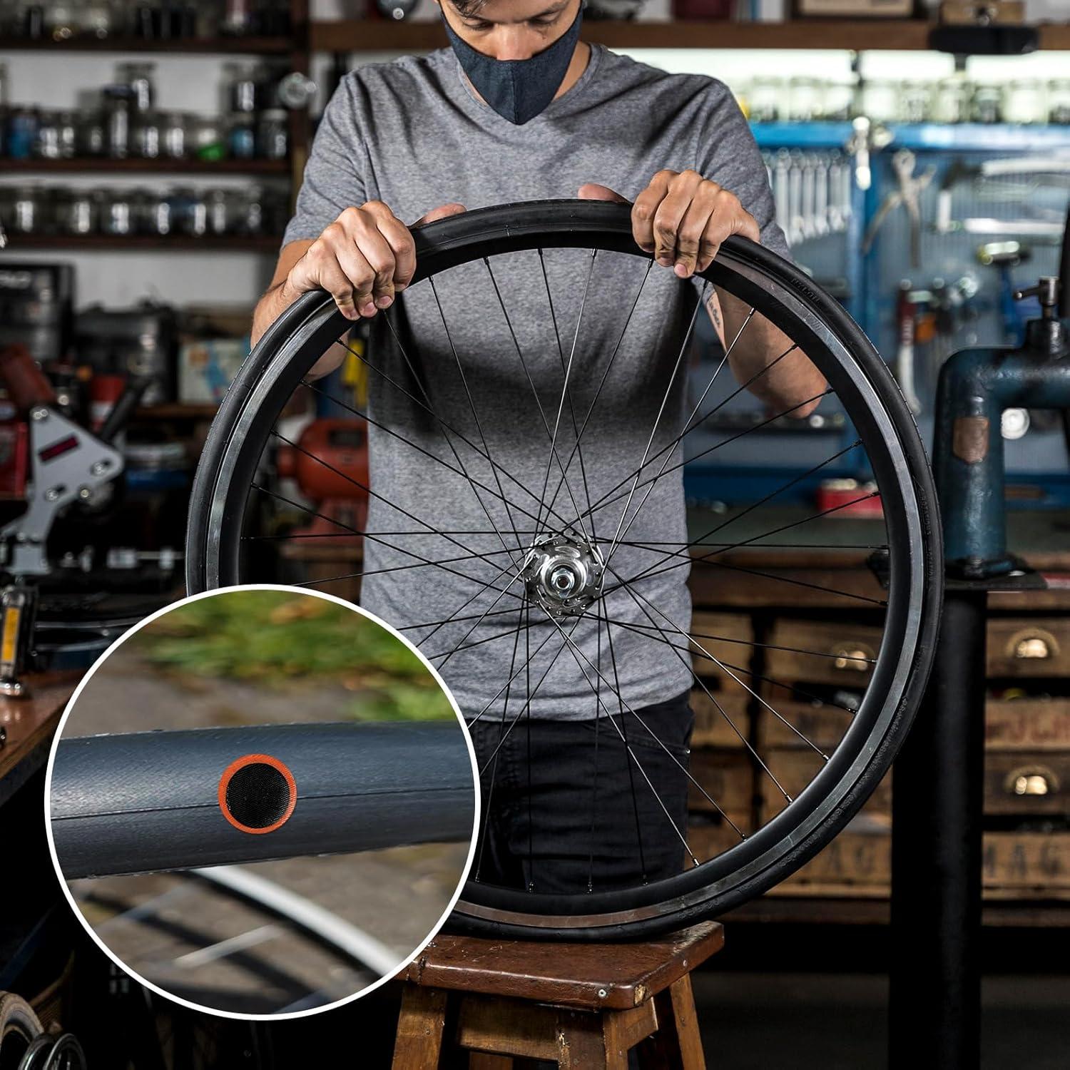 Kit de Parches para Neumáticos de Bicicleta Qulkws 96 Piezas