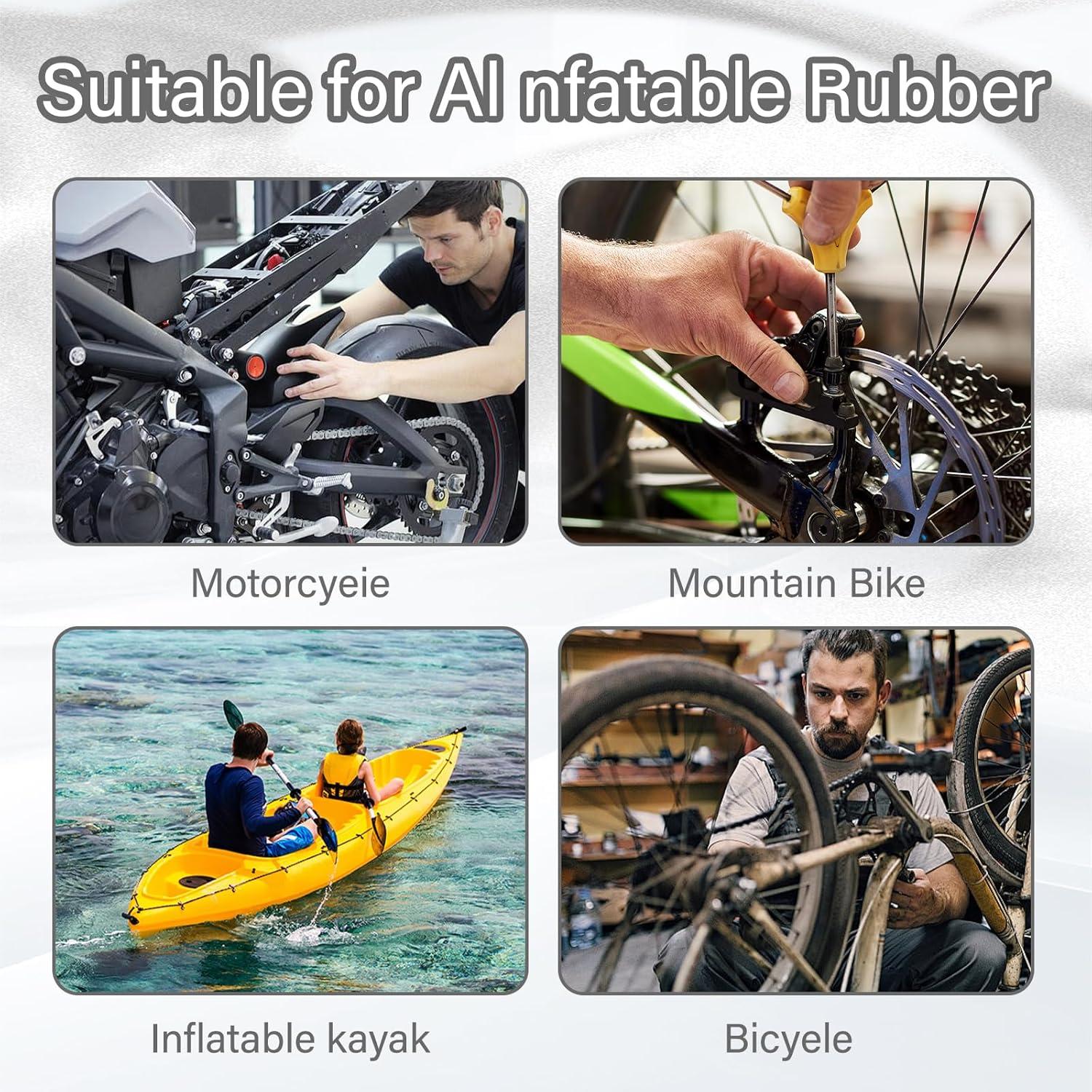 Kit de reparación de neumáticos de bicicleta Xorim 70 piezas