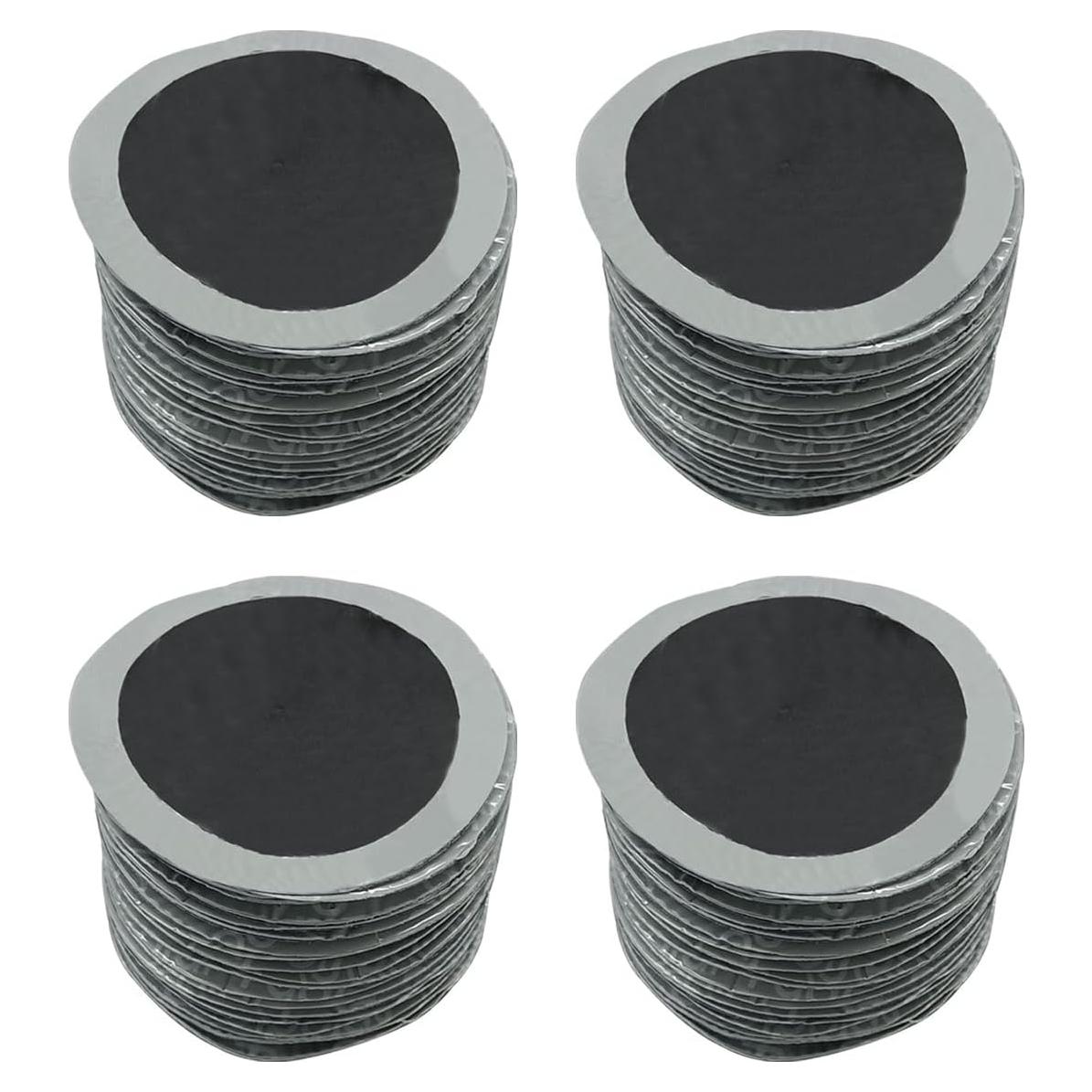 Kit de 80 Parches de Reparación de Neumáticos LHDOS 58mm