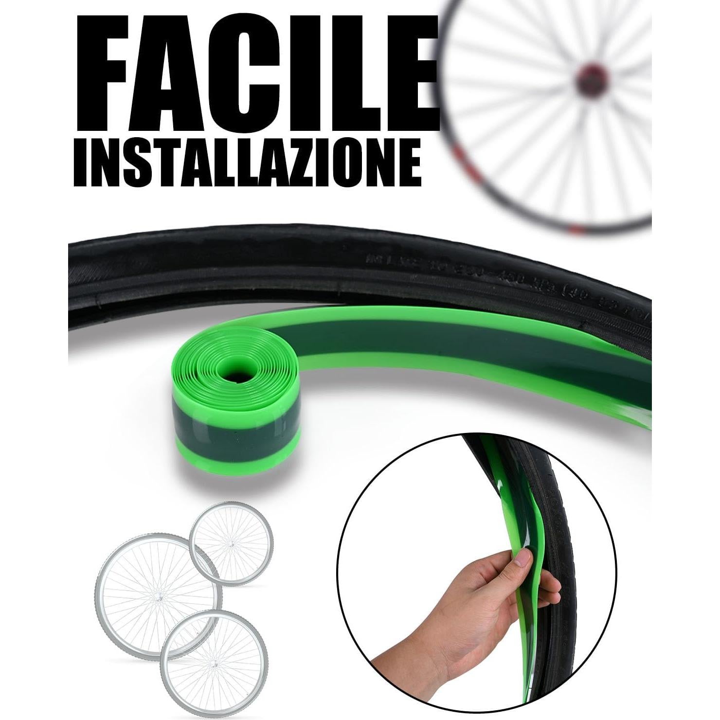 Forro Protector de Neumático de Bicicleta JULAI JLBK200608 80mm