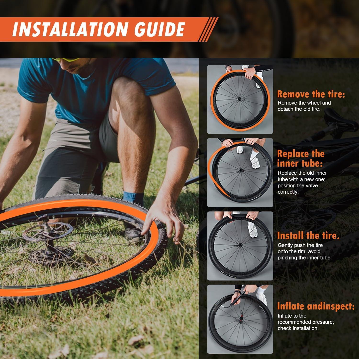 Tubo Interno TPU ACEROMT 700c x 18-32c con Válvula Presta 85mm