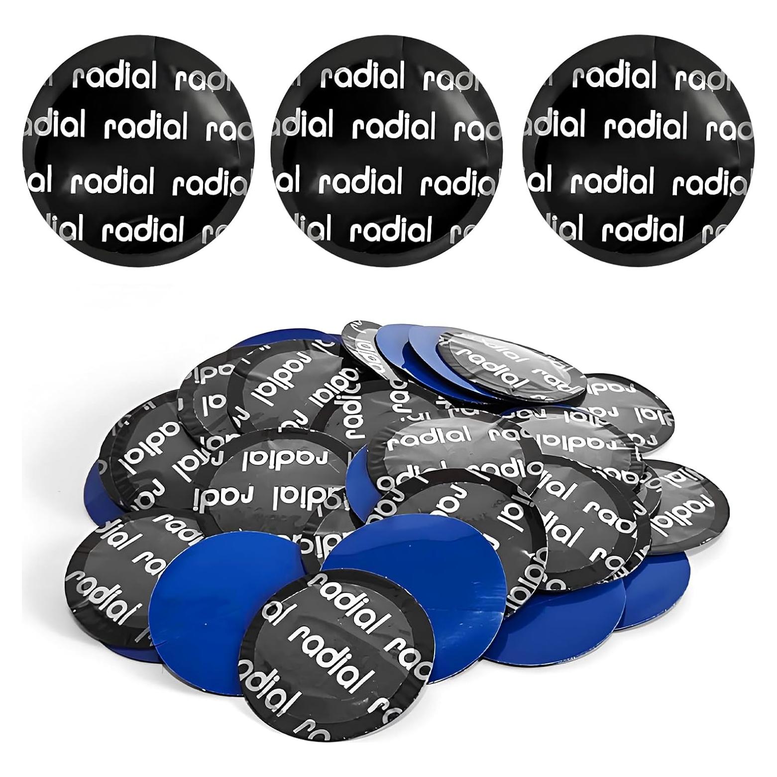 Parche para Neumáticos Wuyaoyao 79mm 36PCS Reparación Rápida