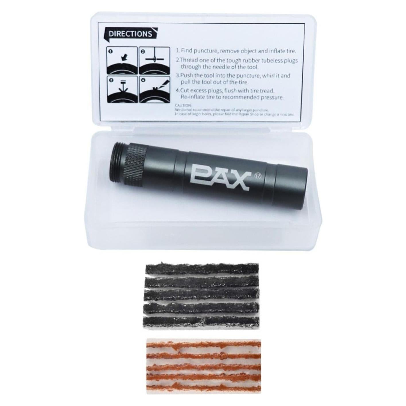 Kit de Reparación de Neumáticos Tubeless PAX 12 Pcs - MTB, Gravel