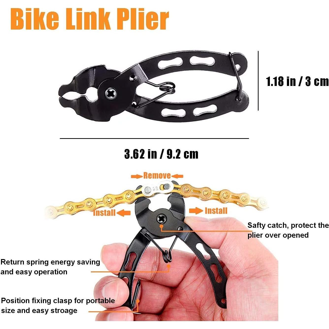 Kit de Herramientas para Bicicleta HHLC - Bomba Mini y 11 en 1