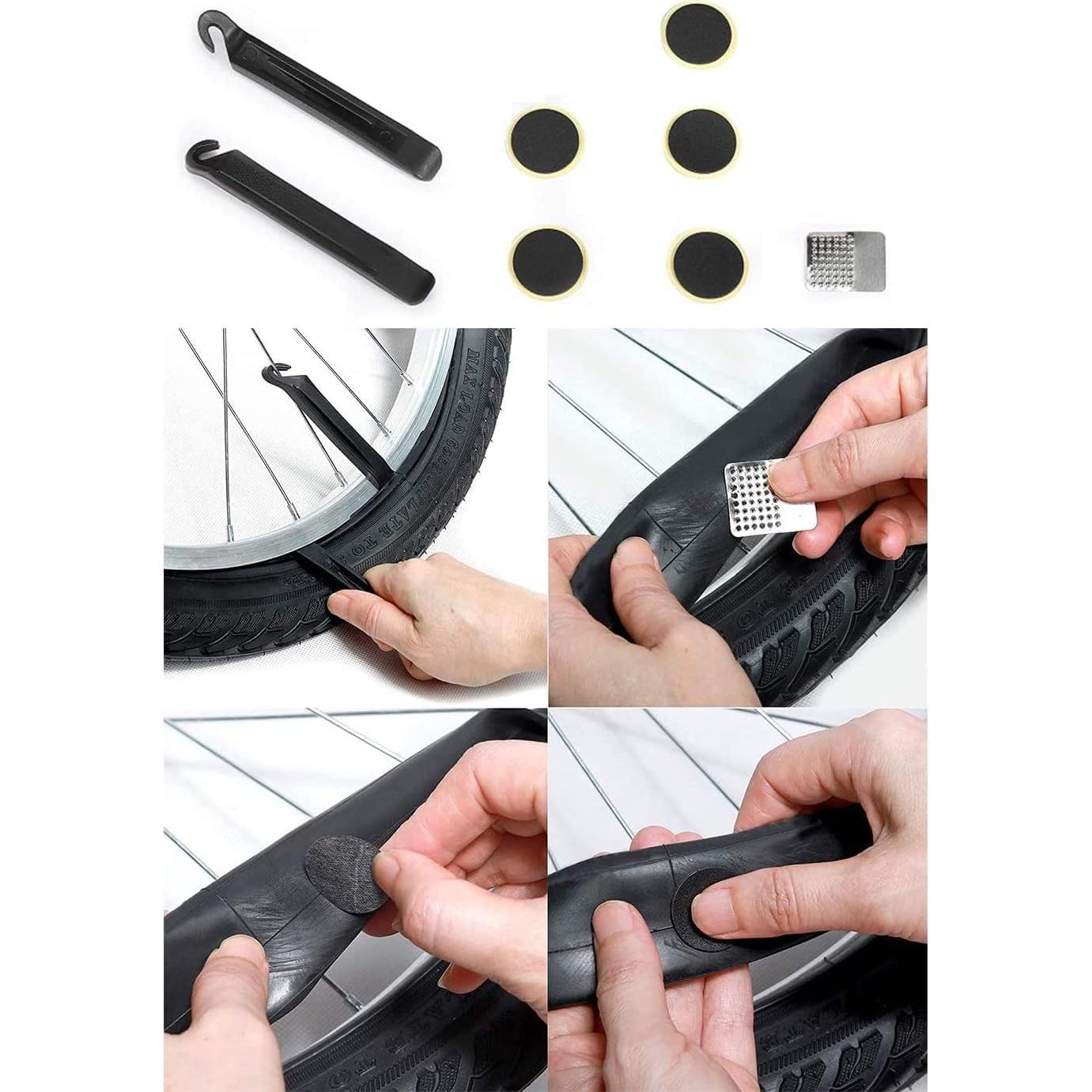 Kit de Herramientas para Bicicleta HHLC - Bomba Mini y 11 en 1