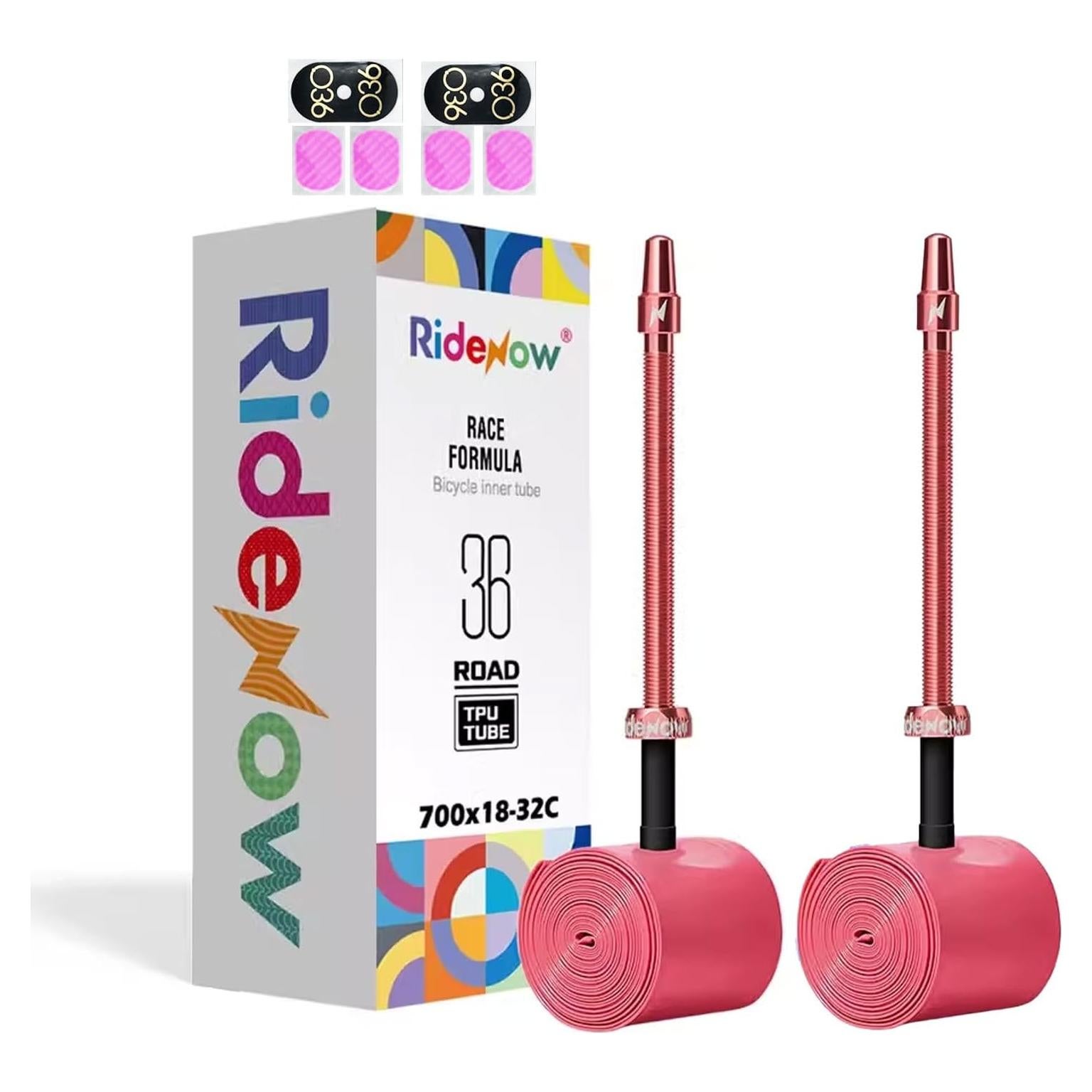 Cámaras de Aire TPU RideNow 700C 2-Pack con Válvula Presta 85mm