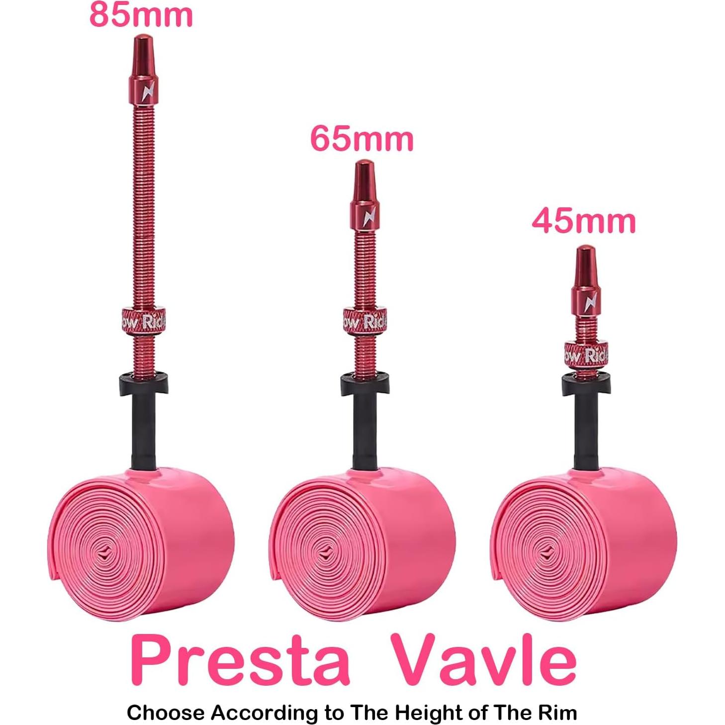 Cámaras de Aire TPU RideNow 700C 2-Pack con Válvula Presta 85mm