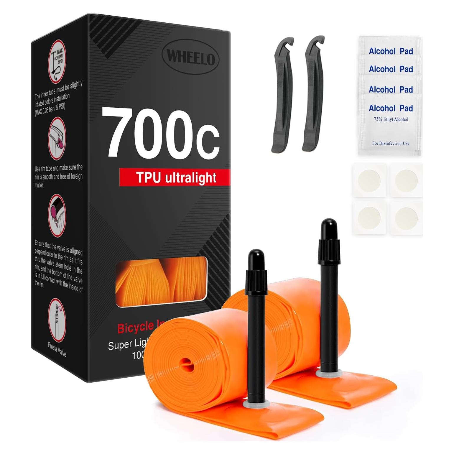 Cámara de Aire TPU 700C 35-47mm WINFAVO con Válvula Presta