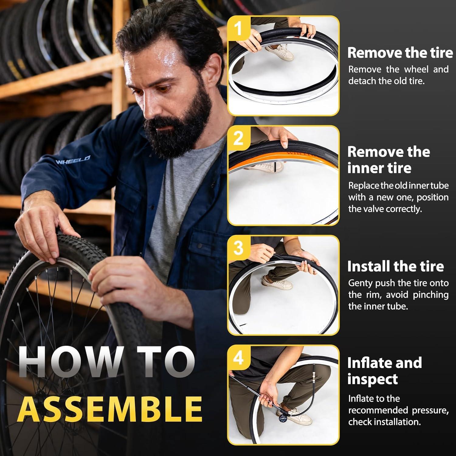 Cámara de Aire TPU 700C 35-47mm WINFAVO con Válvula Presta