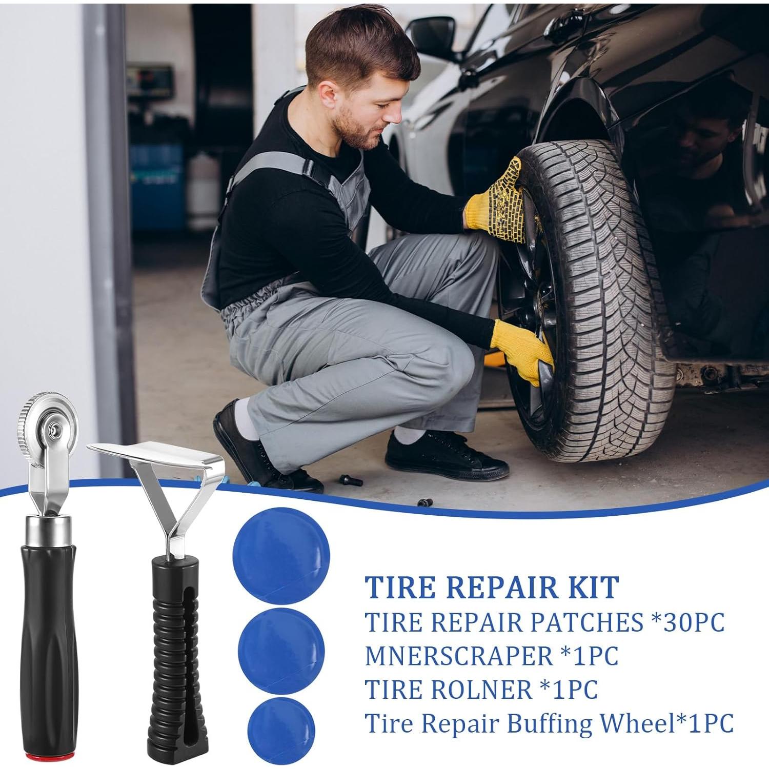 Kit de Reparación de Neumáticos DIVINA VITAE 33 Piezas