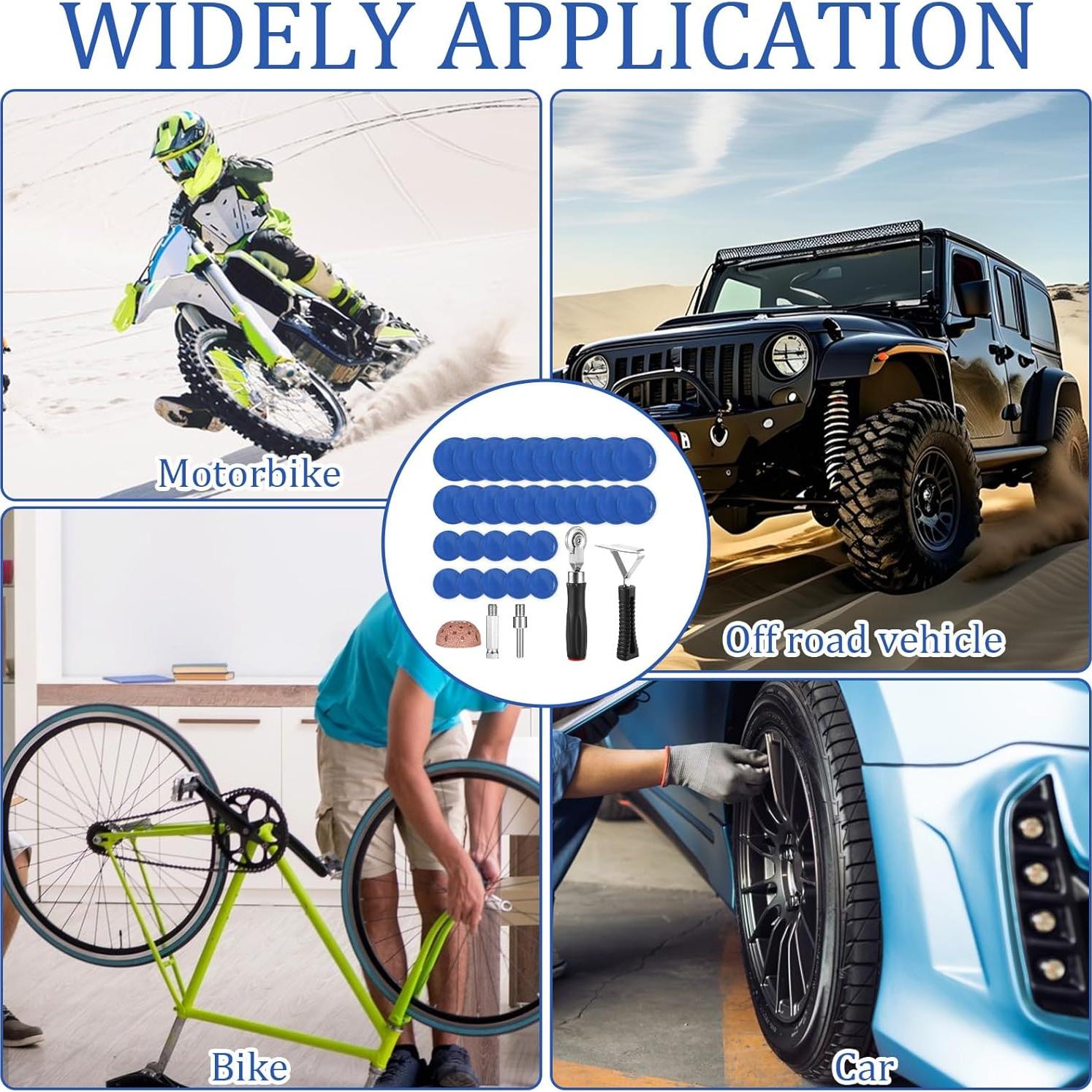 Kit de Reparación de Neumáticos DIVINA VITAE 33 Piezas