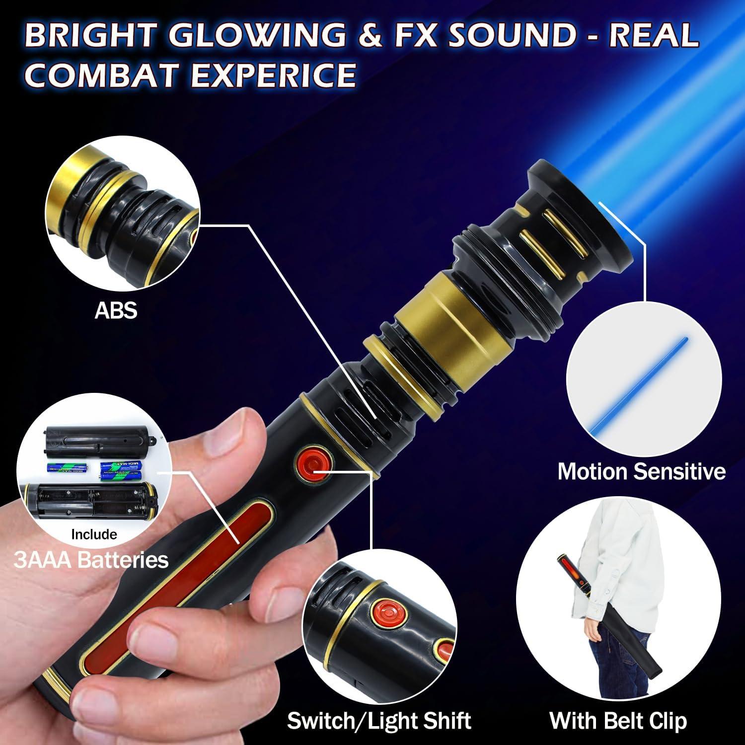 Sable Iluminado Azul Kogibe JBB-02 con Sonido FX 81.3 cm