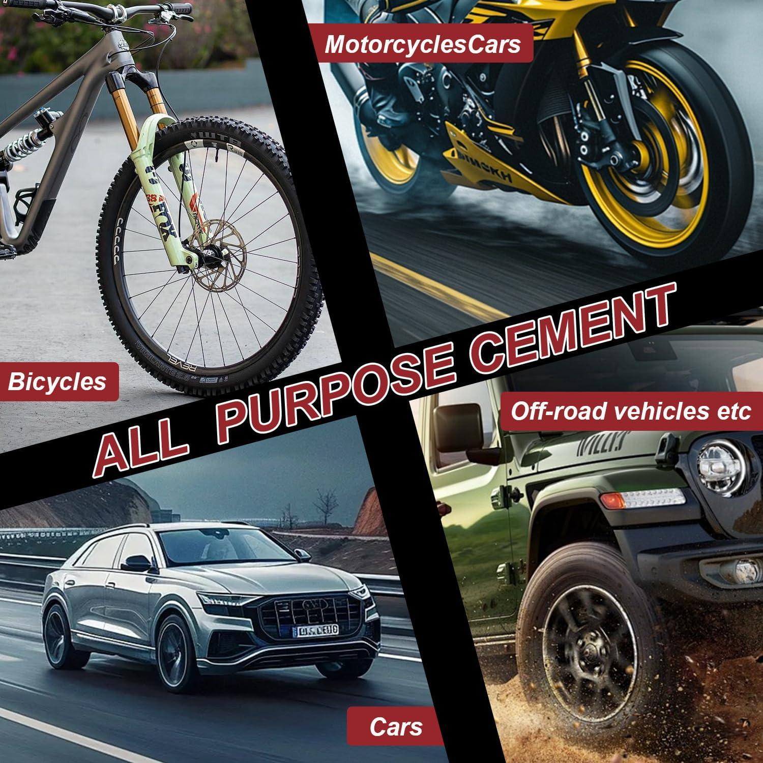 Cemento Vulcanizante Químico EOEBDD 250ml para Neumáticos