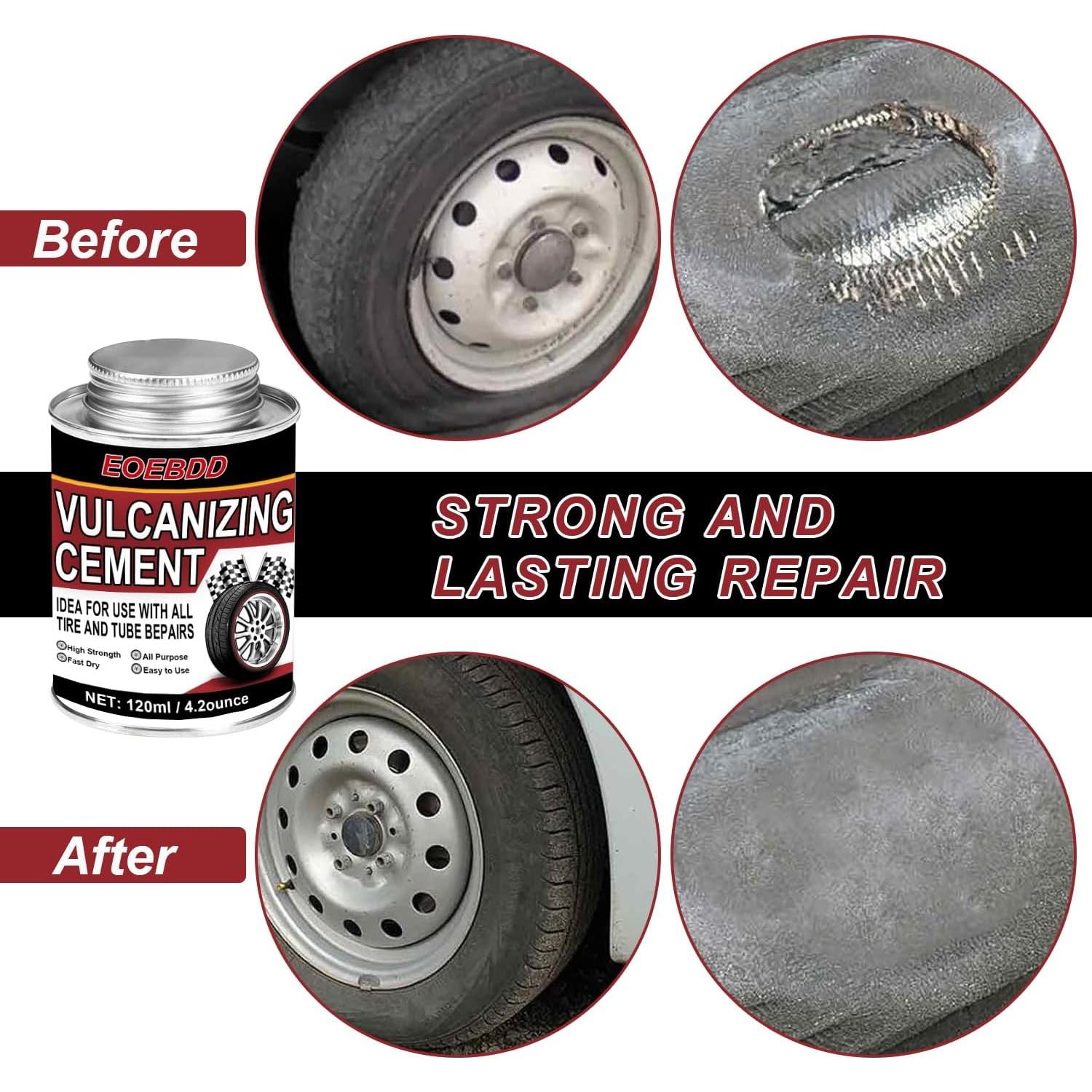 Cemento Vulcanizante Químico EOEBDD 250ml para Neumáticos