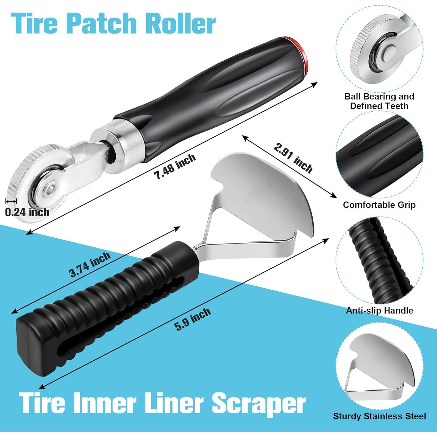 Kit de Parcheo de Neumáticos Wayona 35 Piezas - Reparación Completa