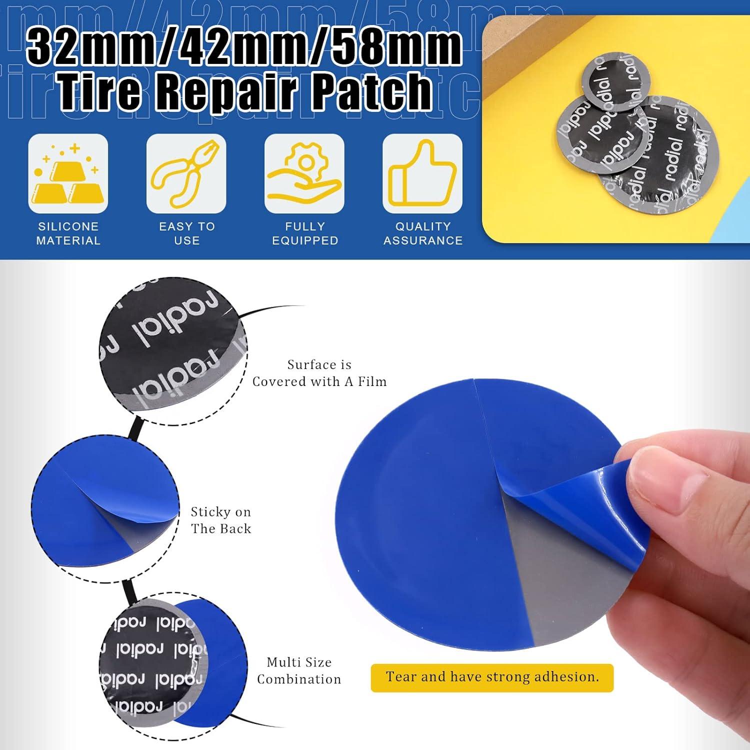 Kit de Herramientas para Reparación de Neumáticos Glarks 25Pcs