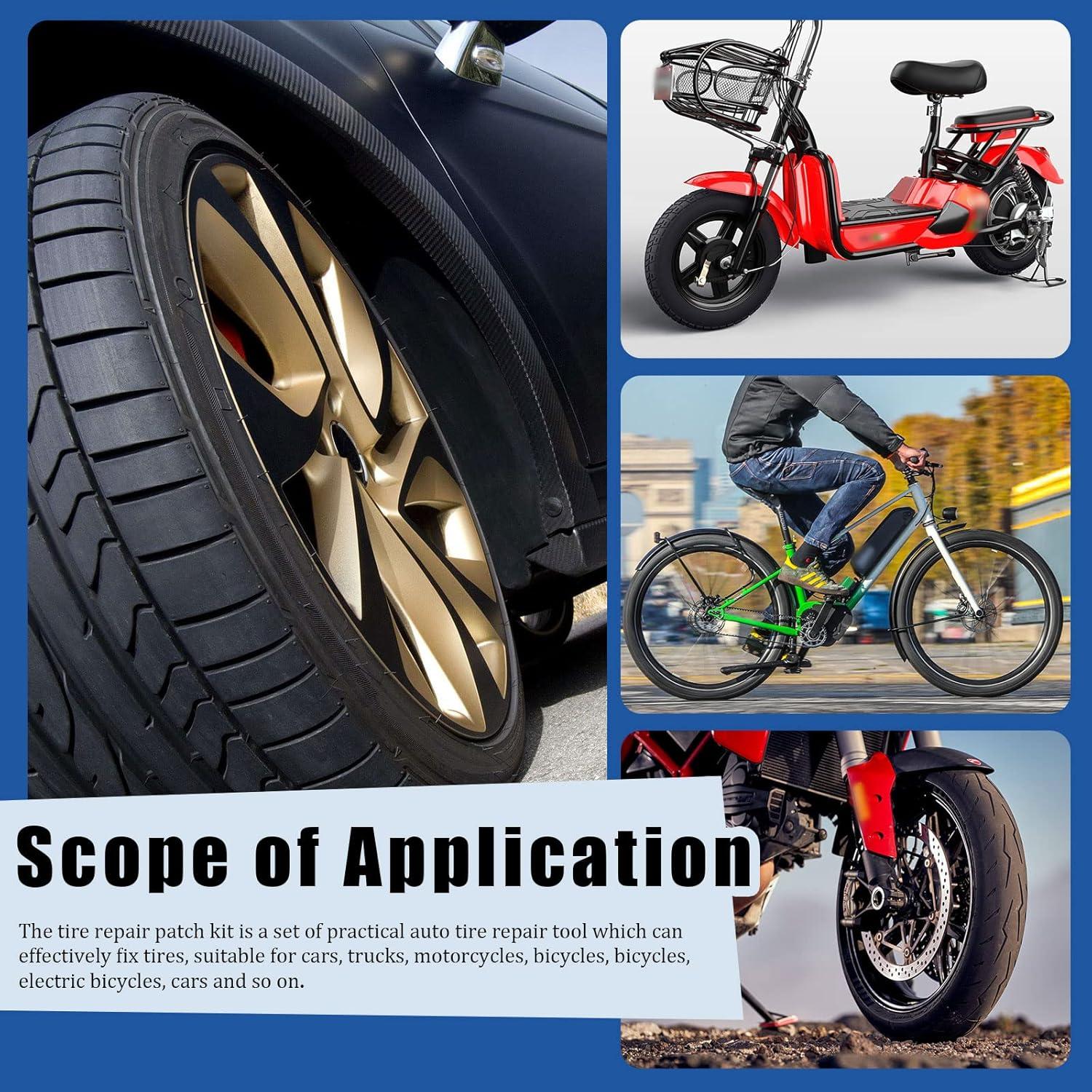 Kit de Herramientas para Reparación de Neumáticos Glarks 25Pcs