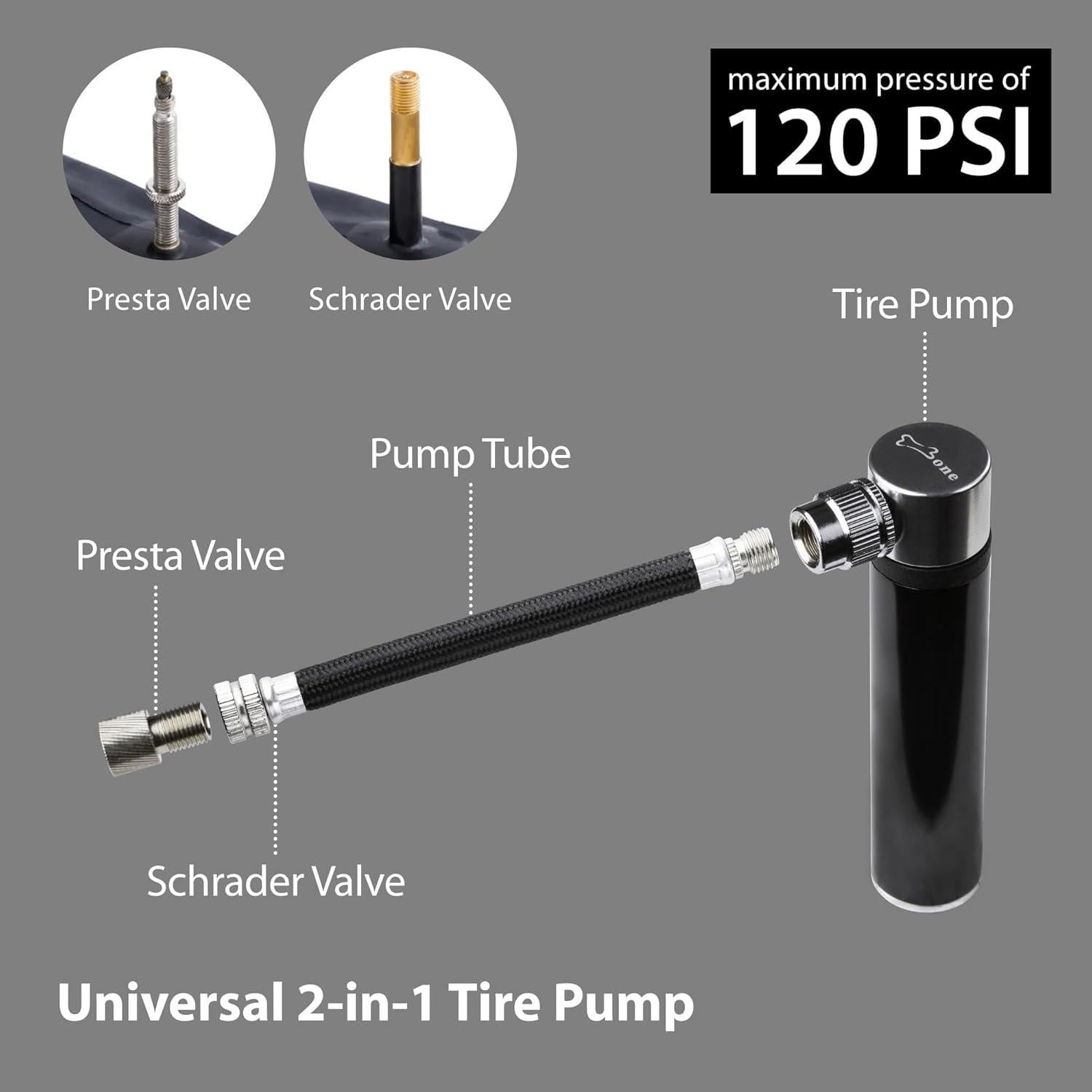 Kit de Herramientas de Reparación BONE 14-en-1 para Bicicleta