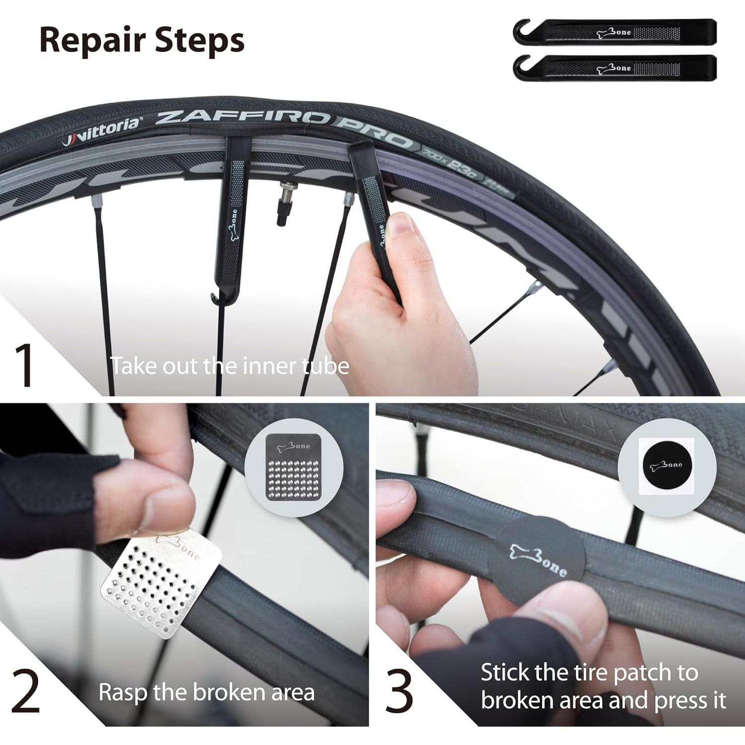 Kit de Herramientas de Reparación BONE 14-en-1 para Bicicleta