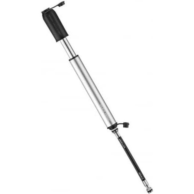 Bomba de Mano LEZYNE HV 90psi para Bicicleta - Aluminio Gris