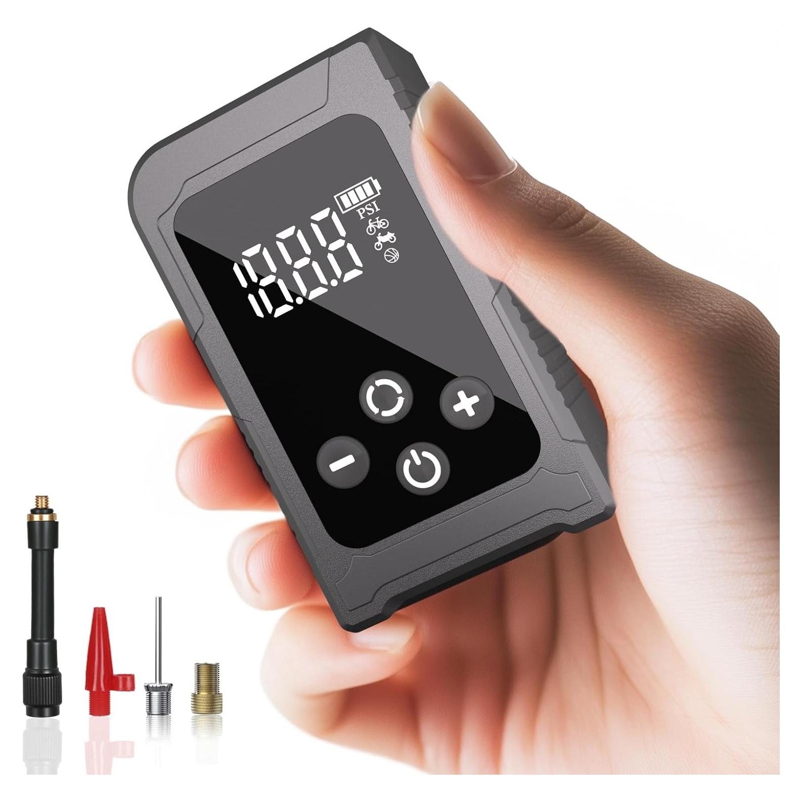 Mini bomba eléctrica MALIHOO BP150 con manómetro 150 PSI