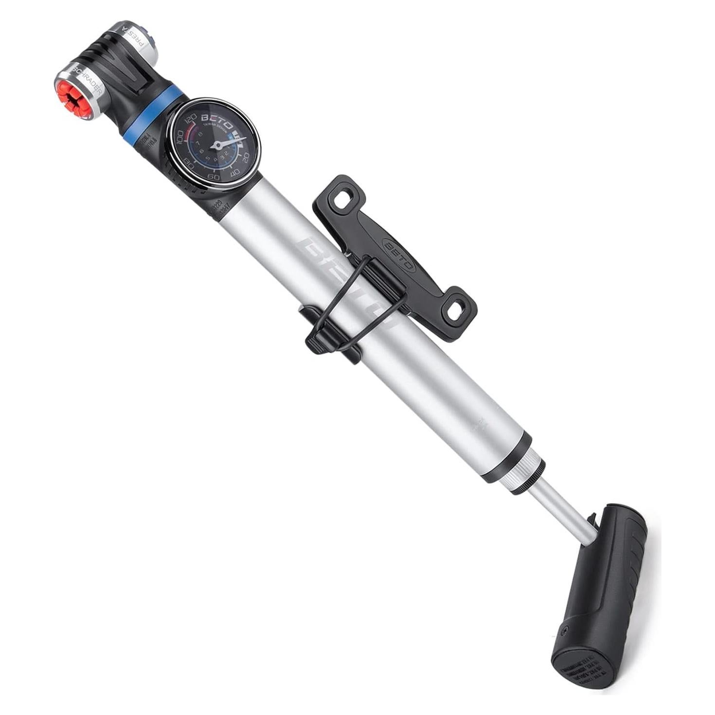 Mini Bomba de Bicicleta CXWXC con Manómetro 120 PSI