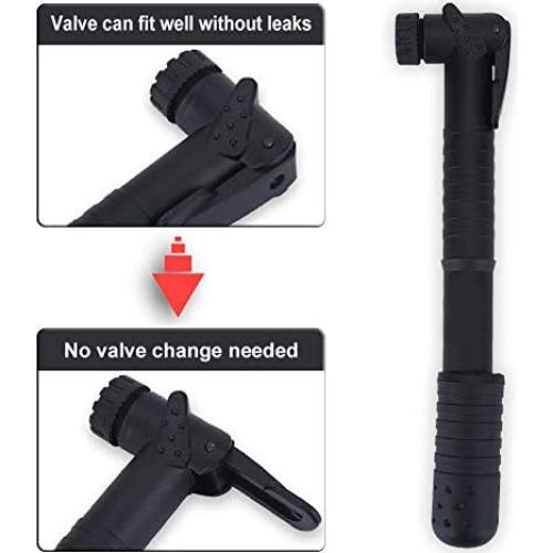 Bomba de Bicicleta Estink Mini 120PSI para Válvulas Presta y Schrader