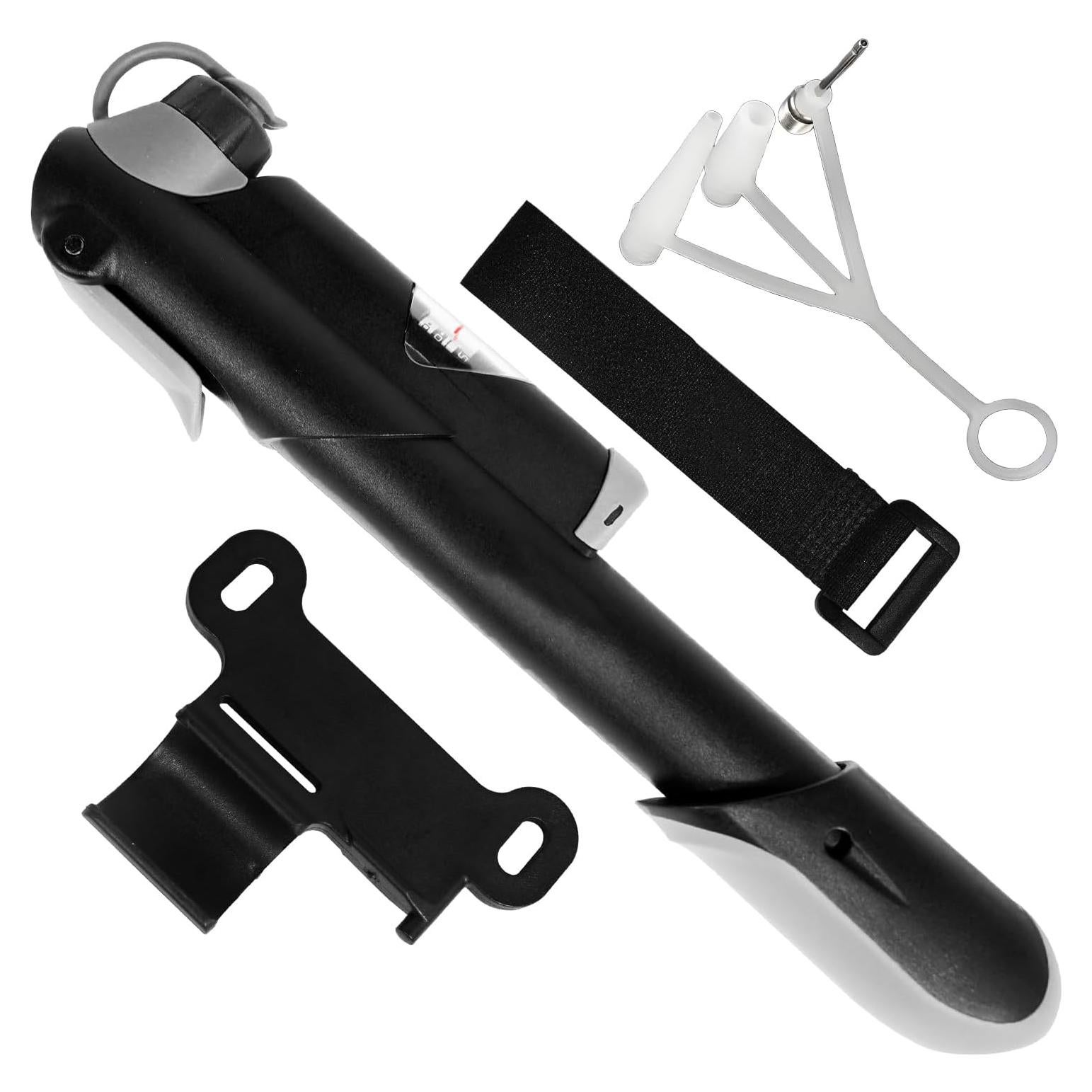 Mini bomba de bicicleta eooezj con manómetro 100 PSI