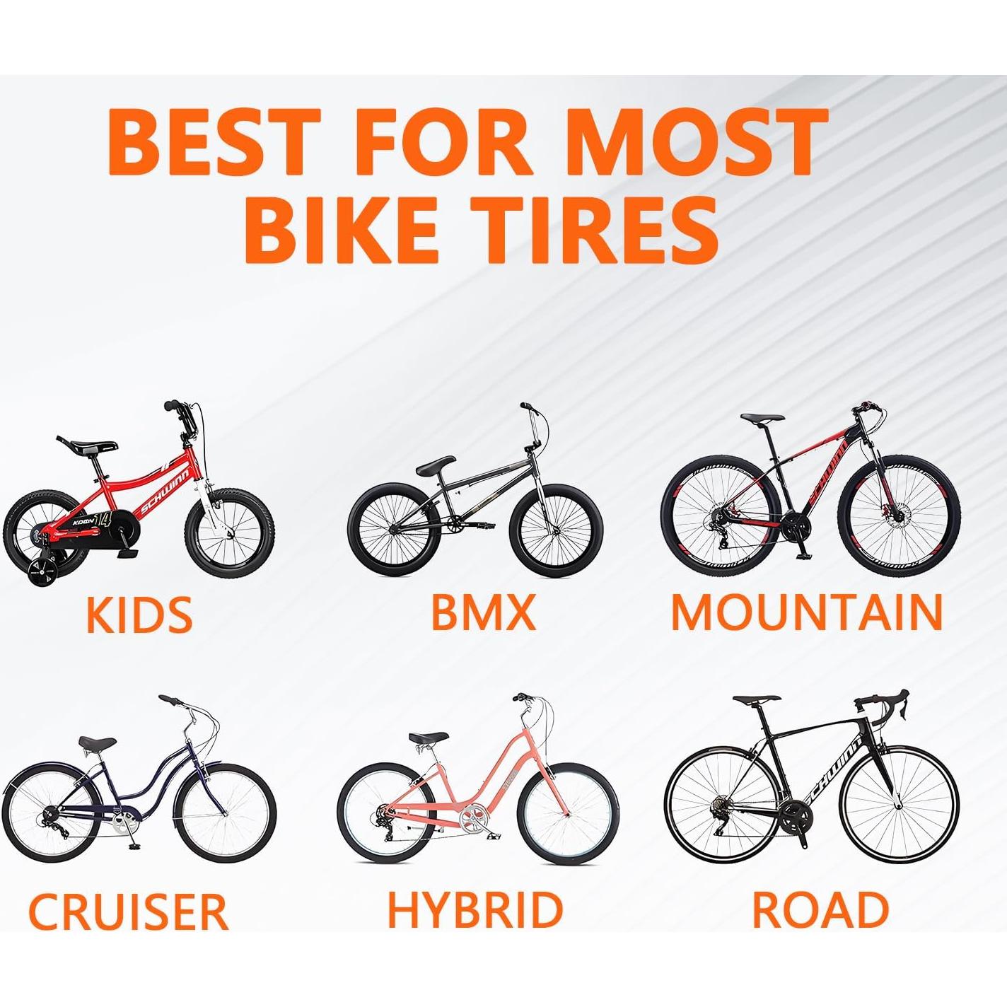 Mini bomba de bicicleta eooezj con manómetro 100 PSI