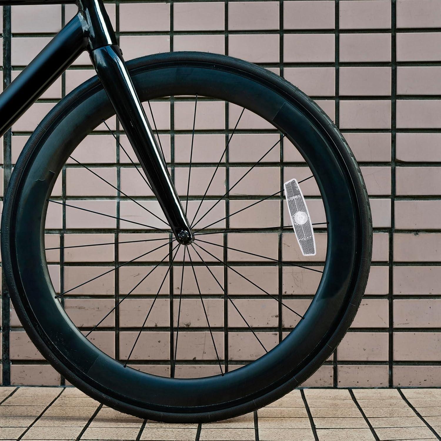 4 Reflectores de Radios de Bicicleta Qulkws - Seguridad Nocturna