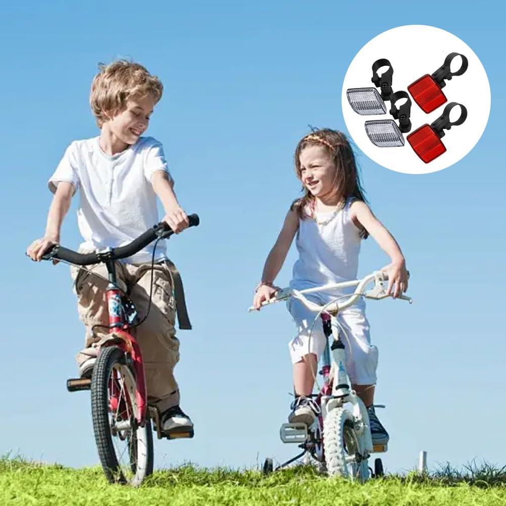 Kit de 8 Reflectores de Seguridad para Bicicleta Wvapzwr