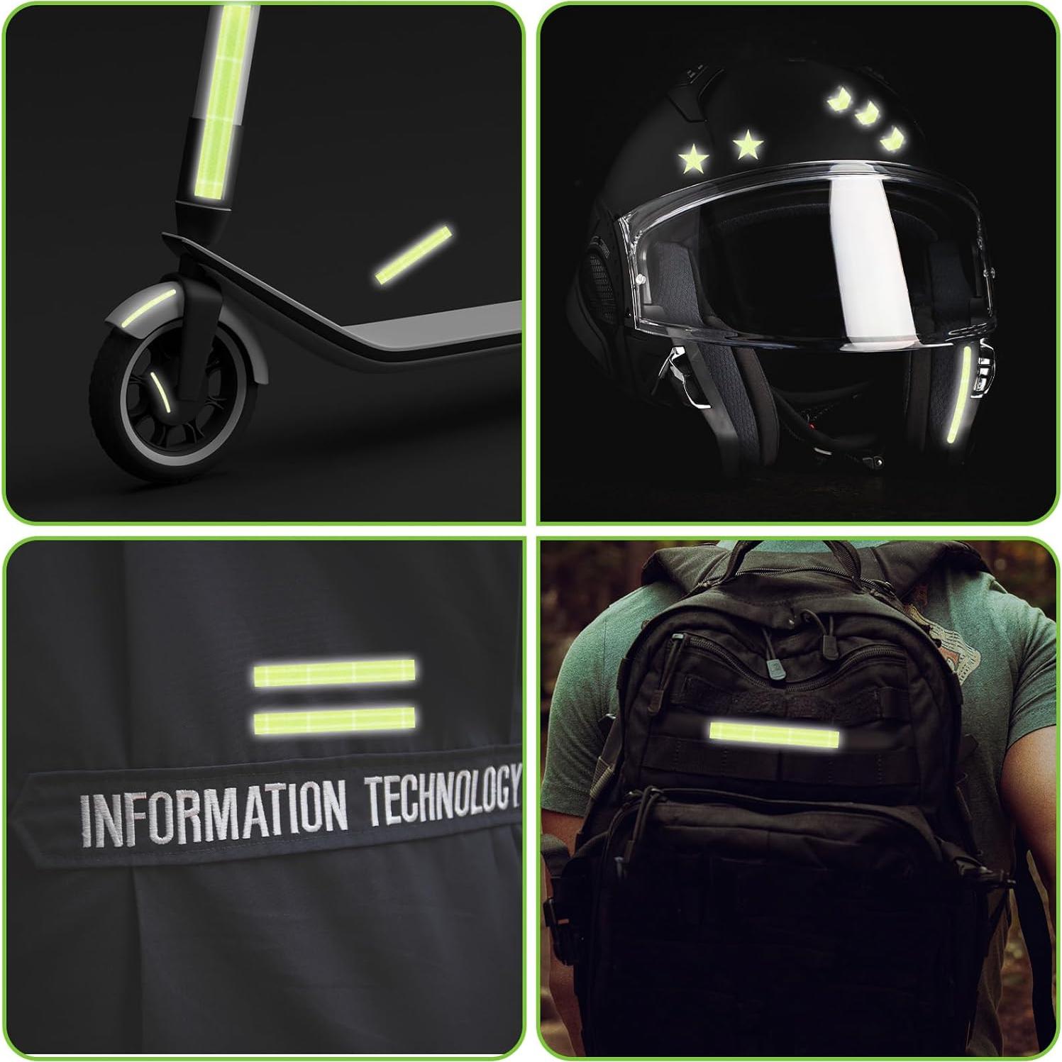 Kit de 84 Calcomanías Reflectivas EupHHonycs para Bicicleta