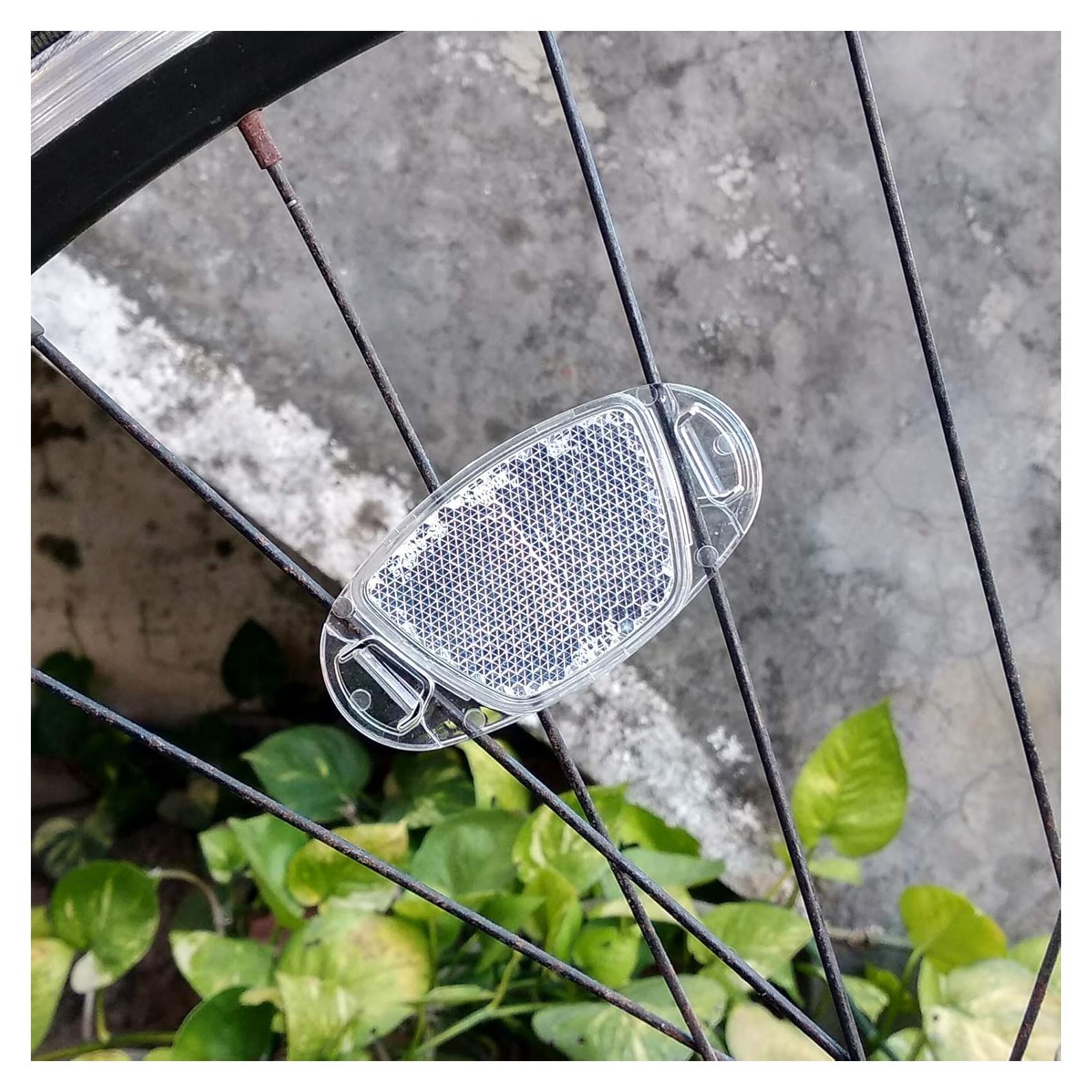 Reflectores de Rueda de Bicicleta MFC PRO 2 Piezas Blanco