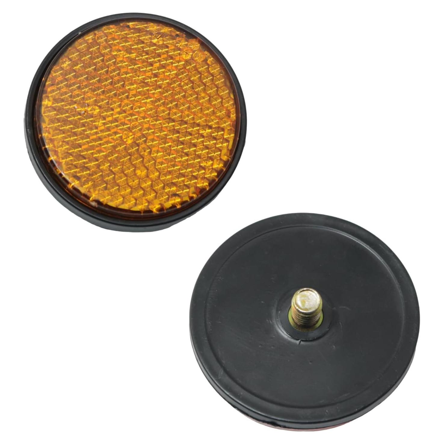 Reflector de Luz Amarillo PZRT 41mm para Bicicleta MTB