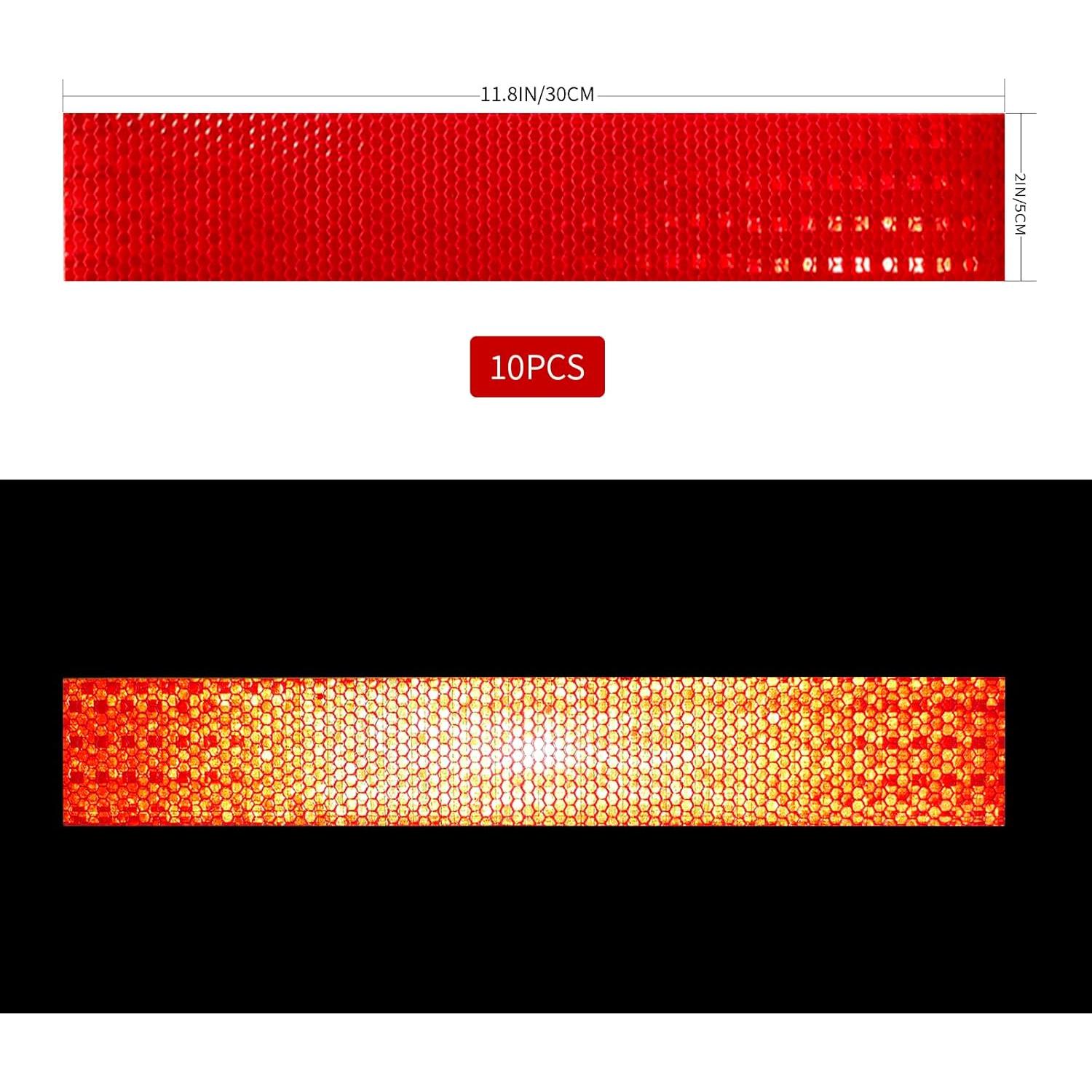 Cinta Reflectante Flexible Dodgelav 5cm x 30cm - 10 Pcs