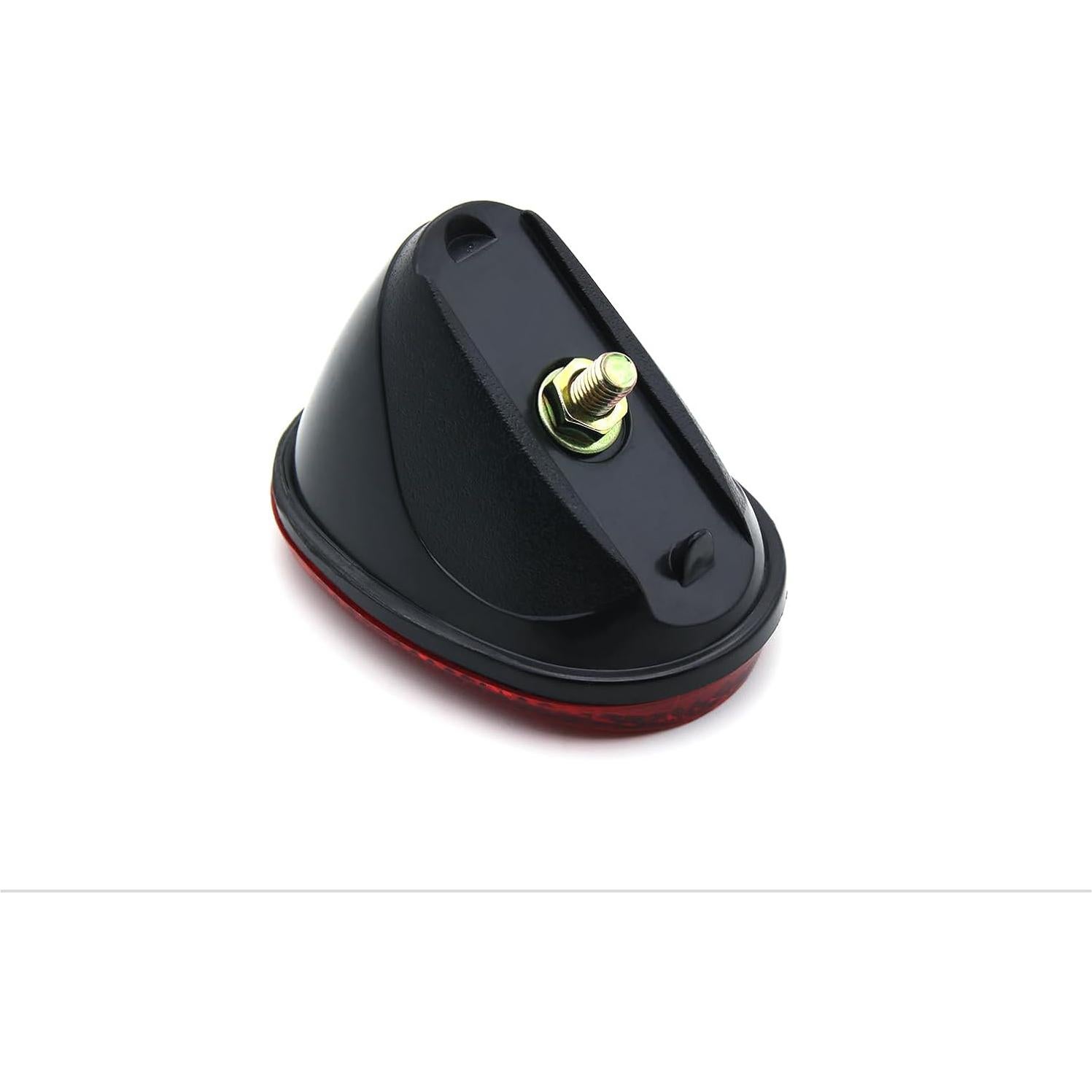 Guardabarros Trasero BSK Rojo con Reflectores de Seguridad