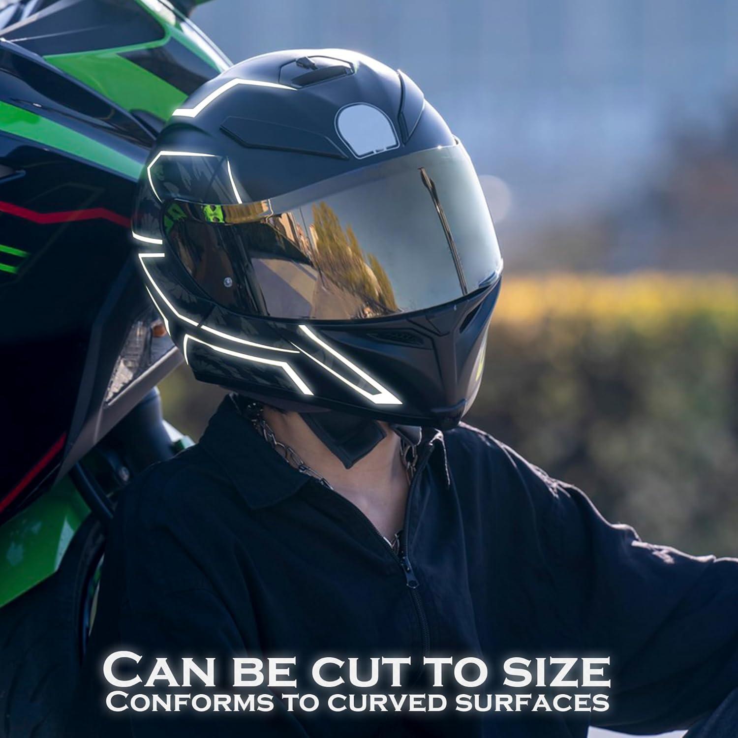 Cinta Reflectante Quacc 10 mm x 8 m Adhesiva Impermeable Blanca