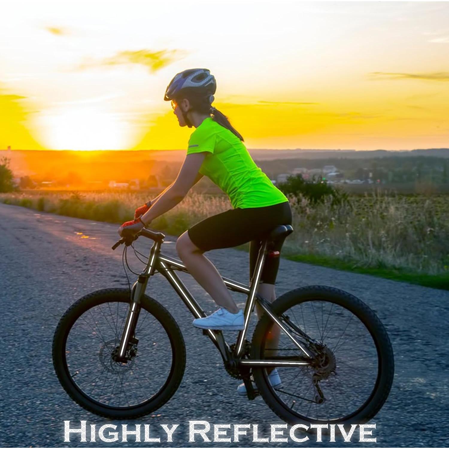 Cinta Reflectante Quacc 10 mm x 8 m Adhesiva Impermeable Blanca