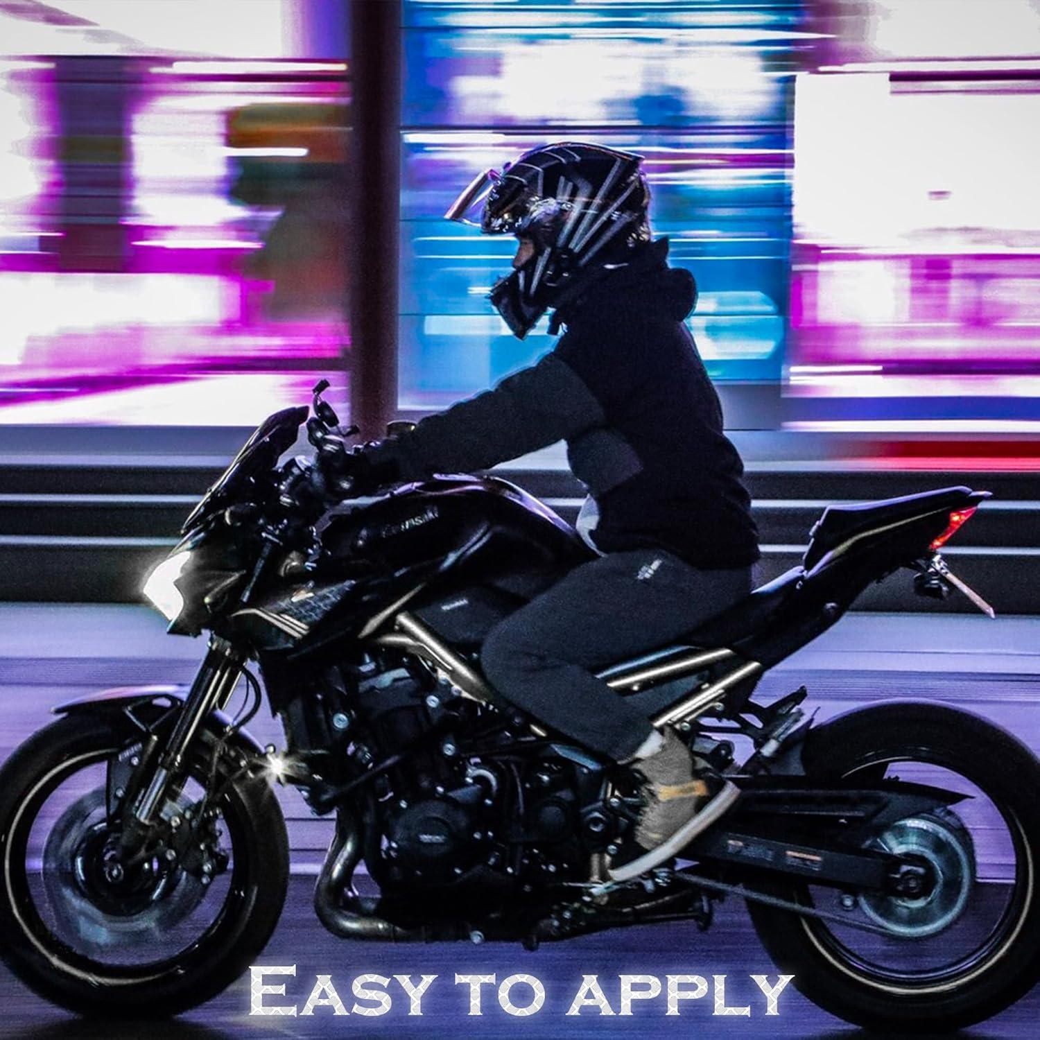 Cinta Reflectante Quacc 10 mm x 8 m Adhesiva Impermeable Blanca