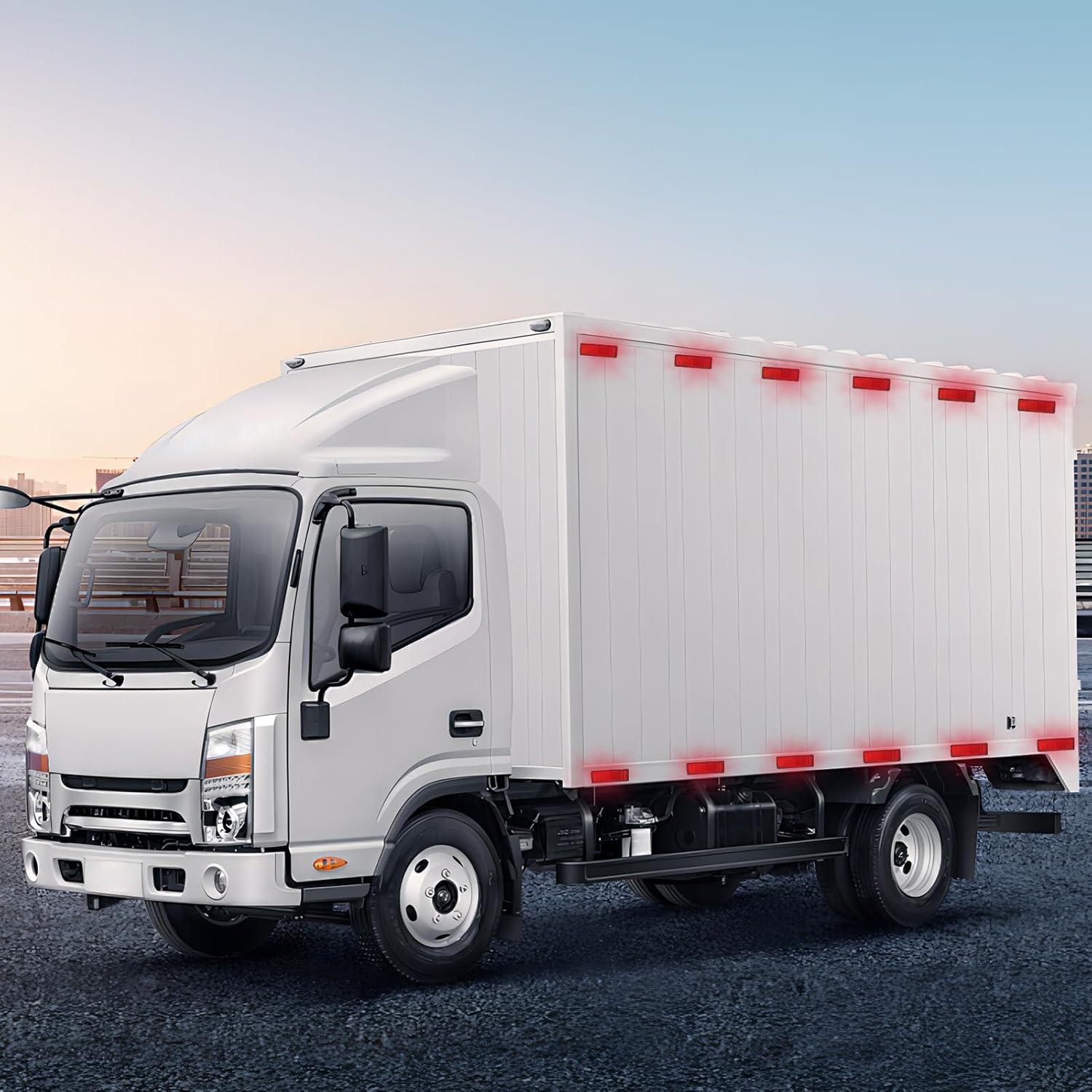 Paquete de 10 Reflectores de Seguridad Rojos FajerminArt