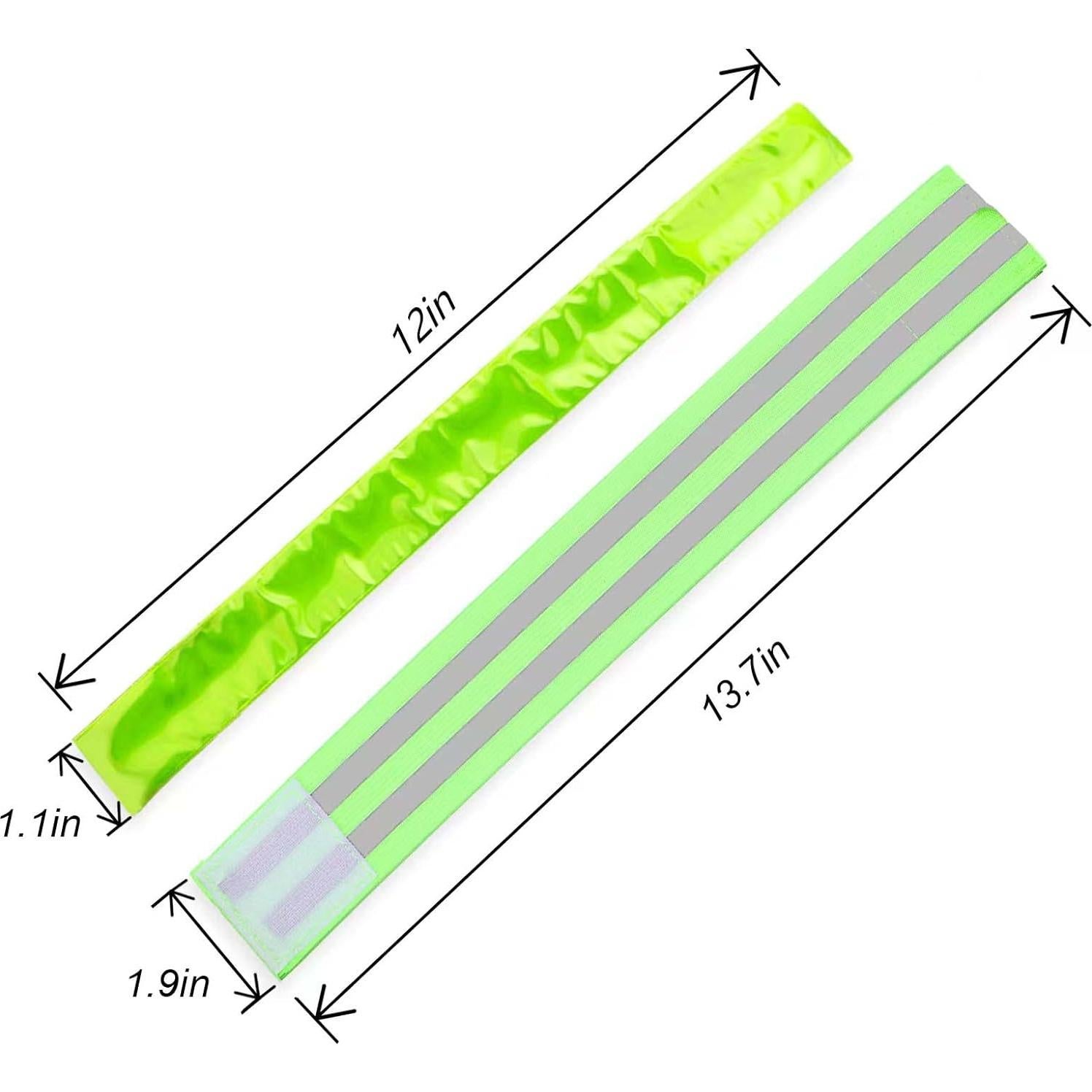 Ubrand 4 Bandas Reflectantes de Seguridad para Correr y Ciclismo