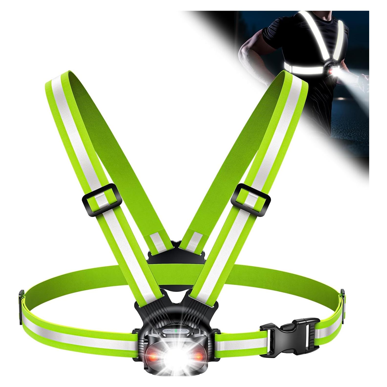 Luz Frontal ISEYOU 500 Lúmenes Recargable IPX4 Ajustable