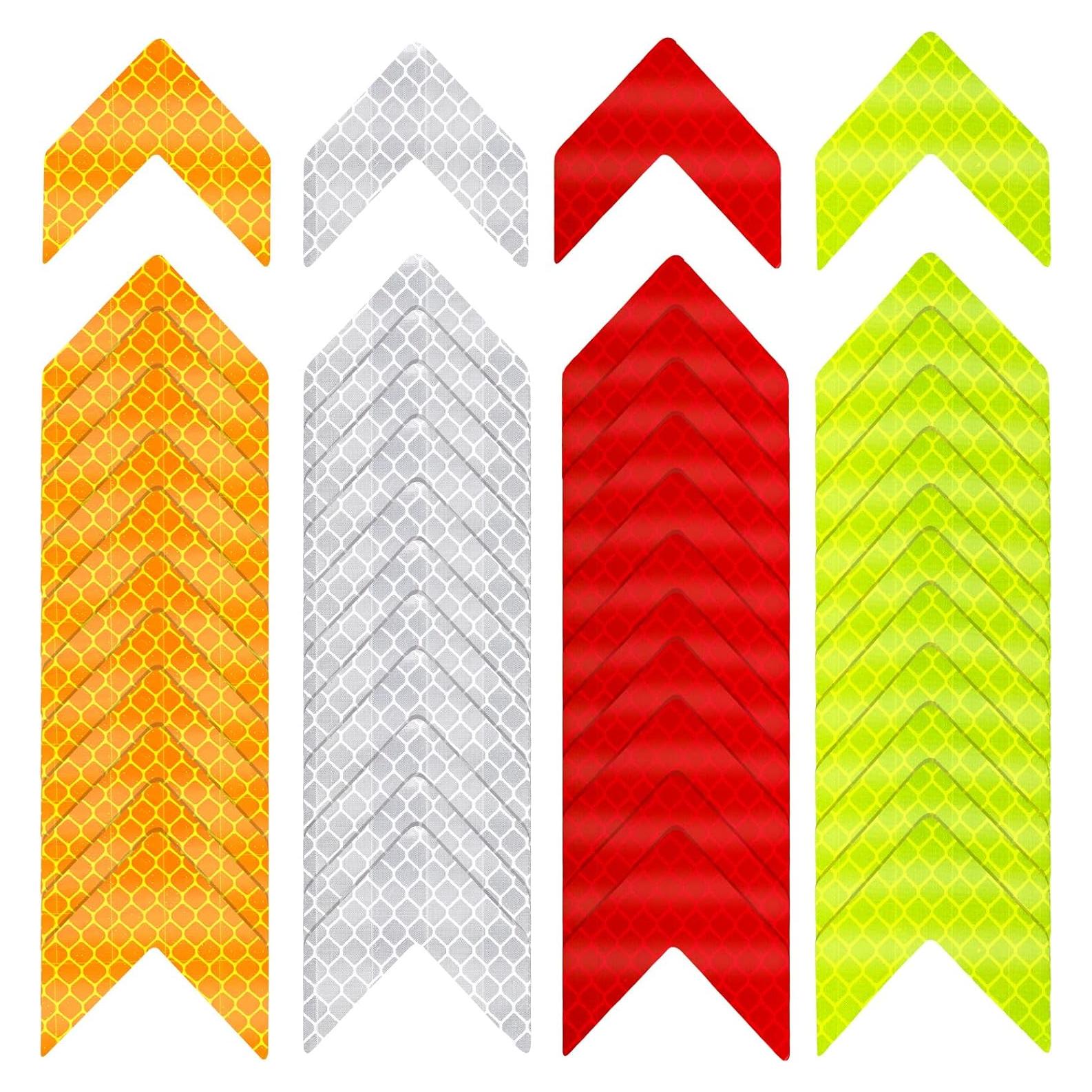 48 Calcomanías Reflectantes Ymapinc - Flechas de Seguridad PVC