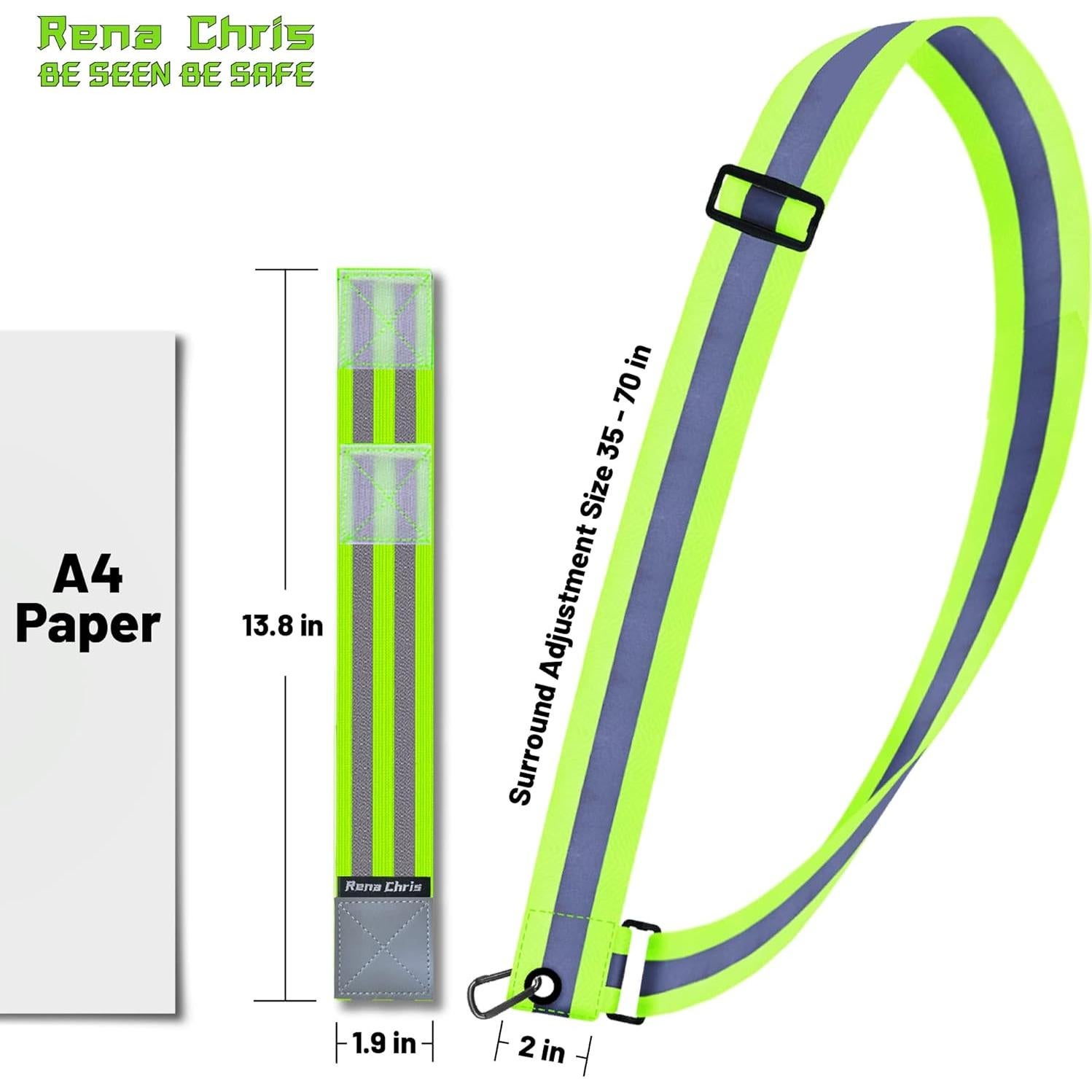 Equipo de Correr Reflectante Rena Chris - 3 Piezas Ajustables