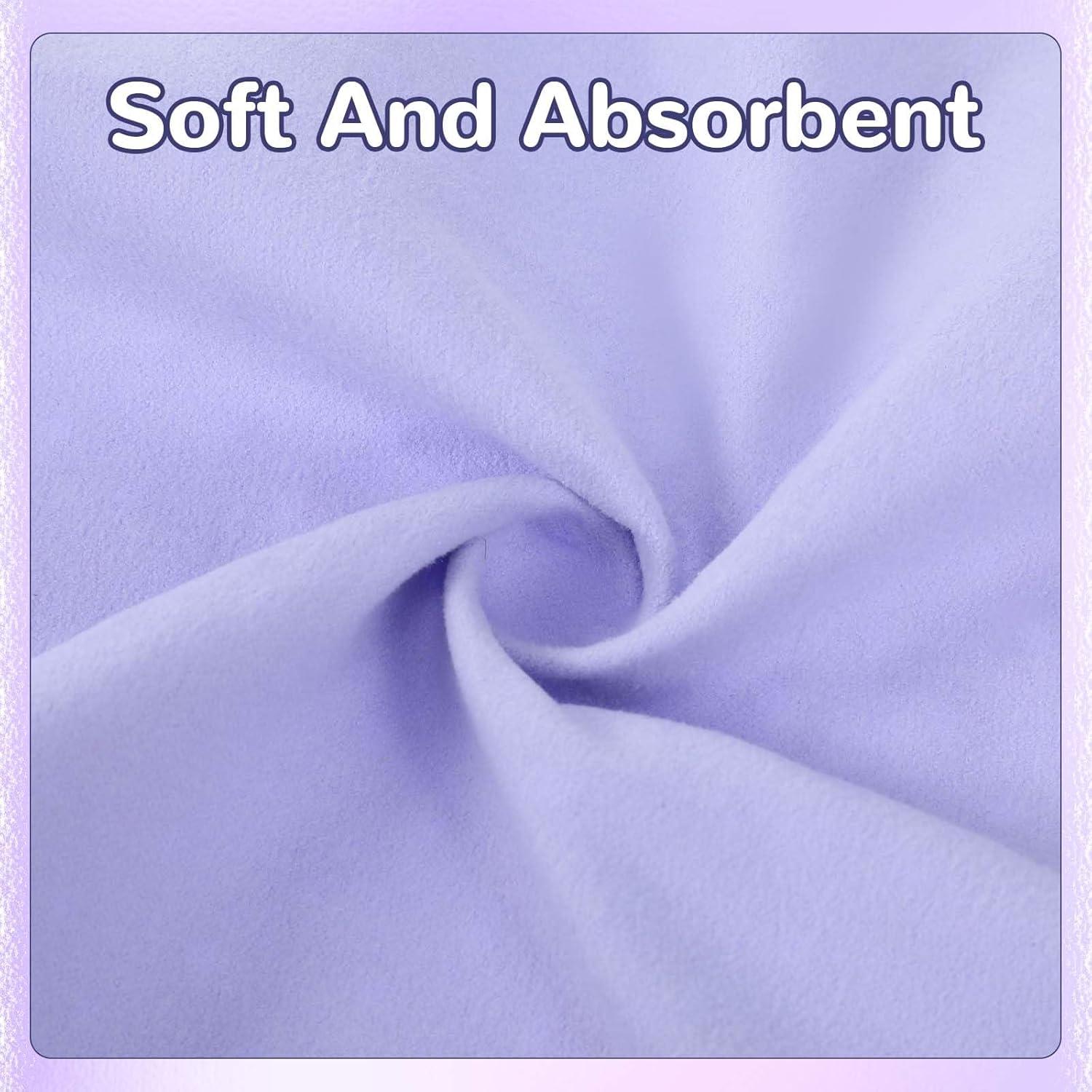 Toallas de Yoga Antideslizantes Peryiter 2 Pack 182x61 cm