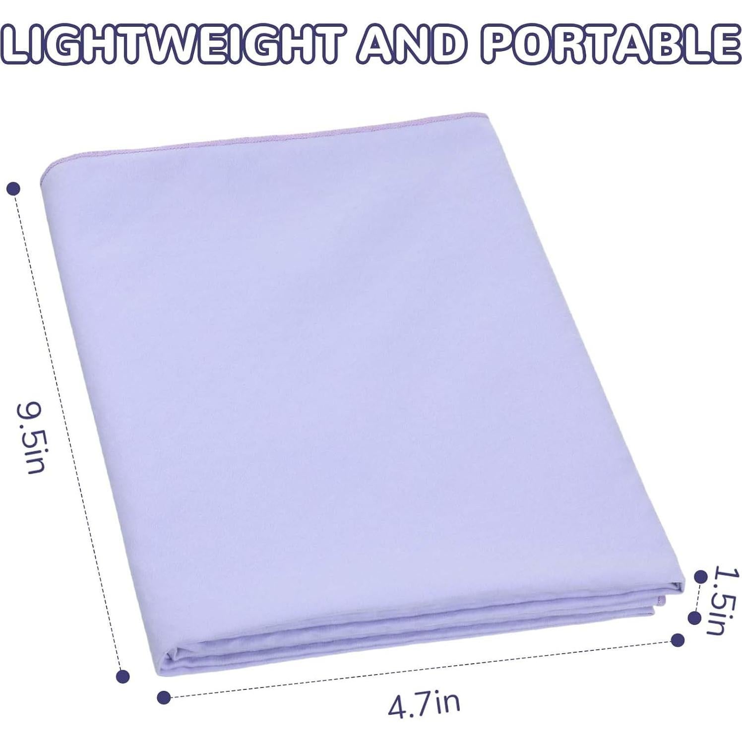 Toallas de Yoga Antideslizantes Peryiter 2 Pack 182x61 cm