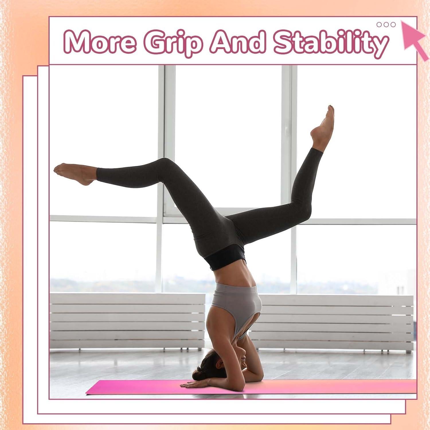 Toalla de Yoga Peryiter Microfibra Antideslizante 183x61cm