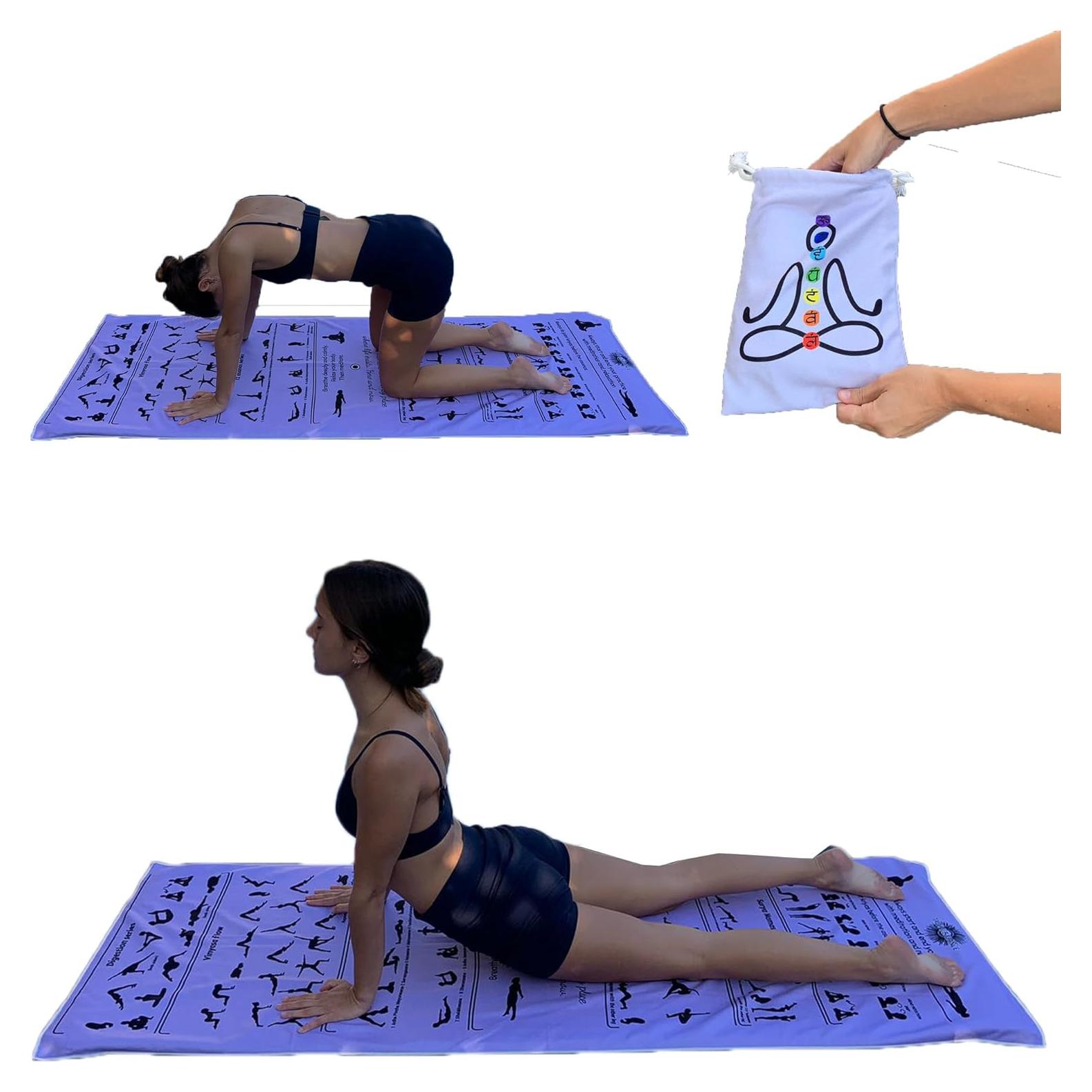 Toalla de Yoga Antideslizante TAI CHI BALANCE 181.6x62.2cm